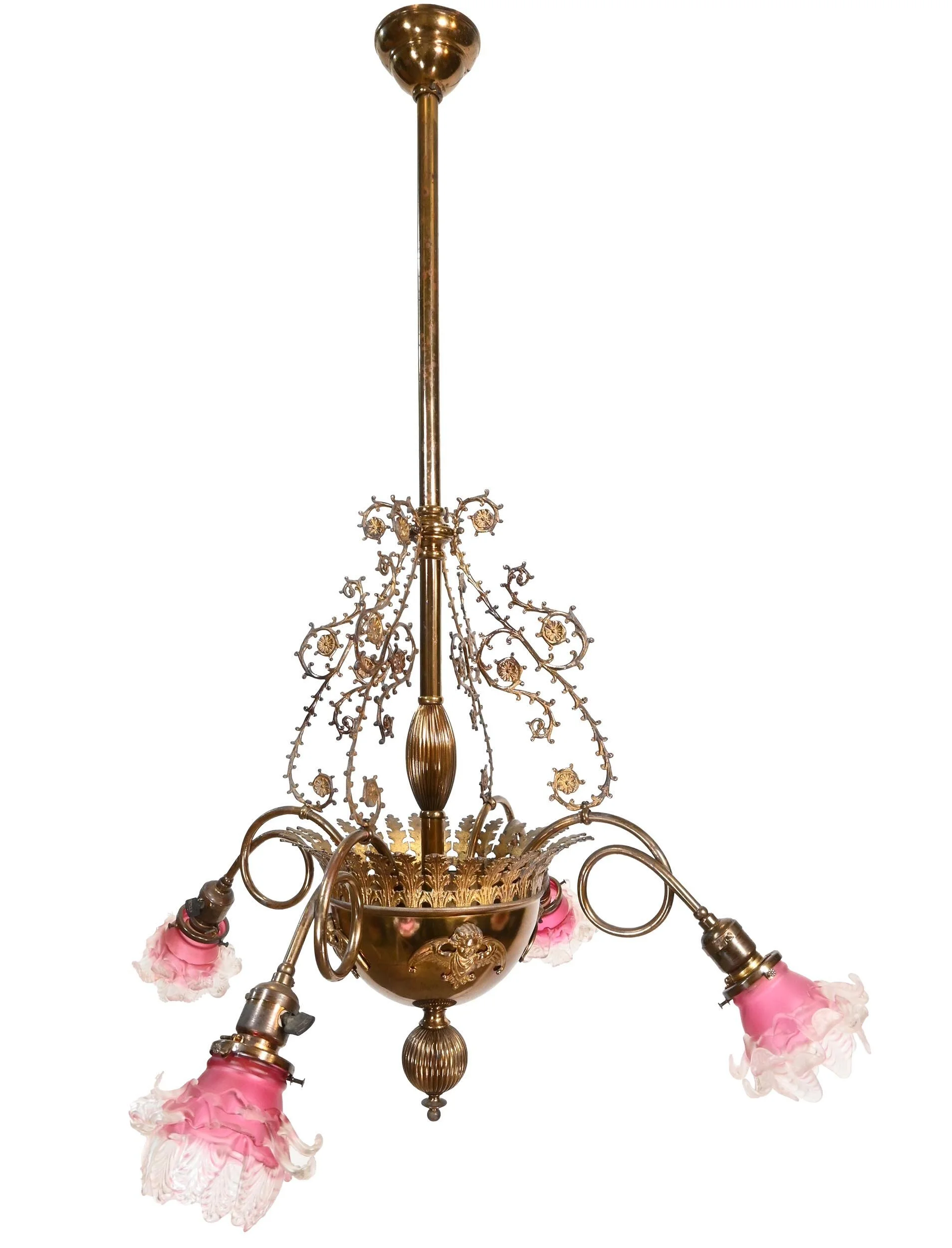 26081+brass+4+arm+cherub+gas+electric+with+rose+shades+2.jpg