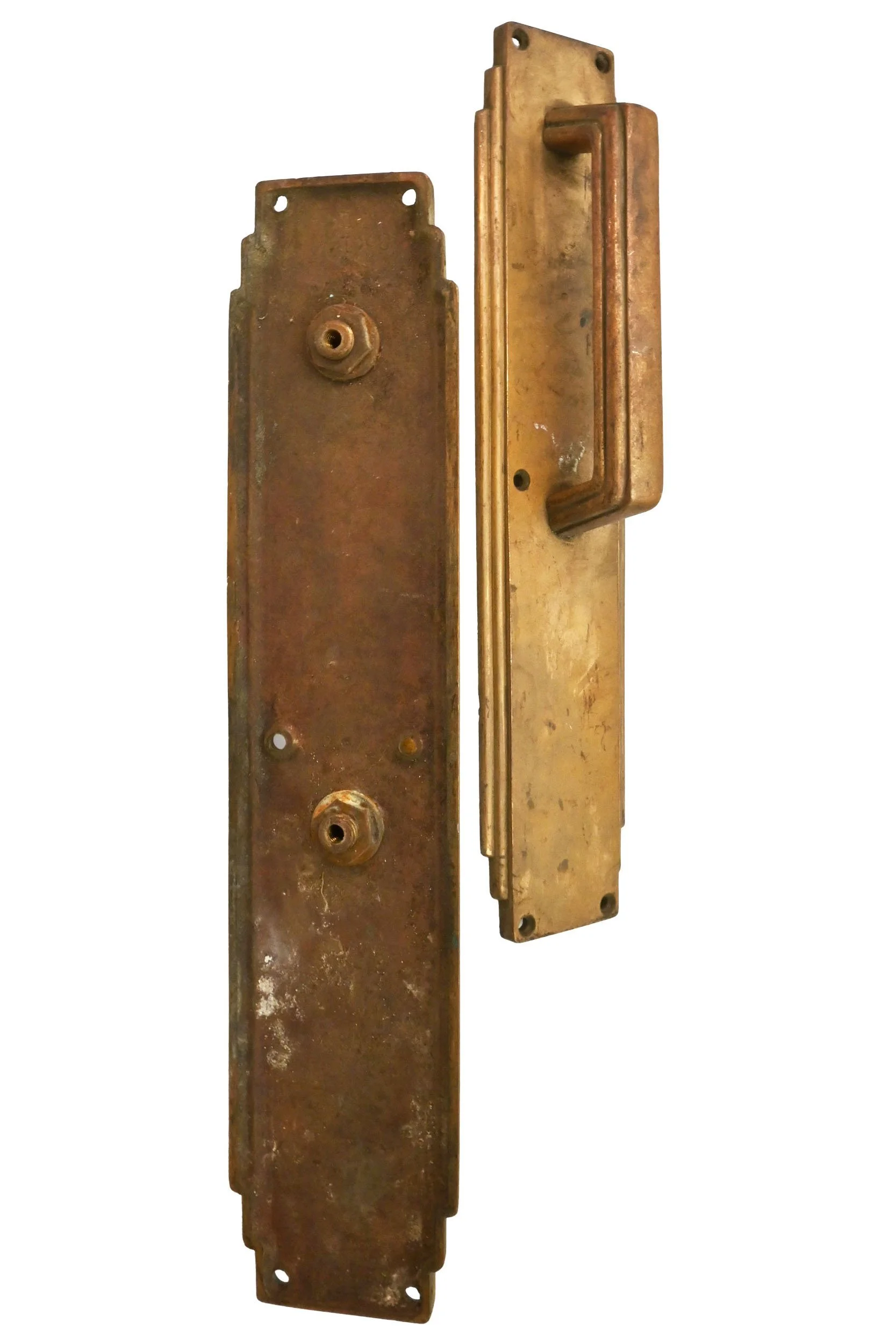 25242+cast+brass+sargent+mfg+art+deco+door+pull+pair+5.jpg