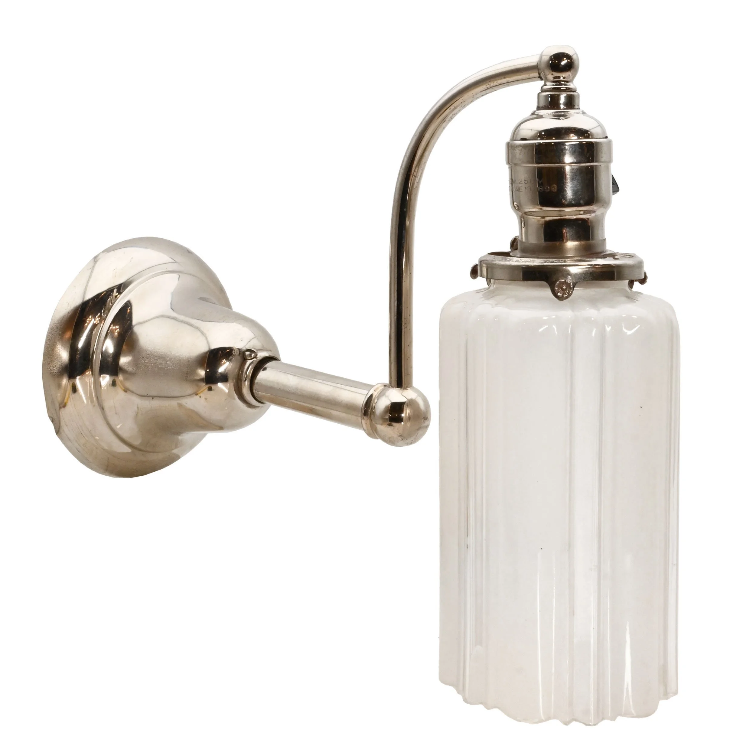25245+nickel+single+arm+sconce+with+sheffield+style+shade+2.jpg