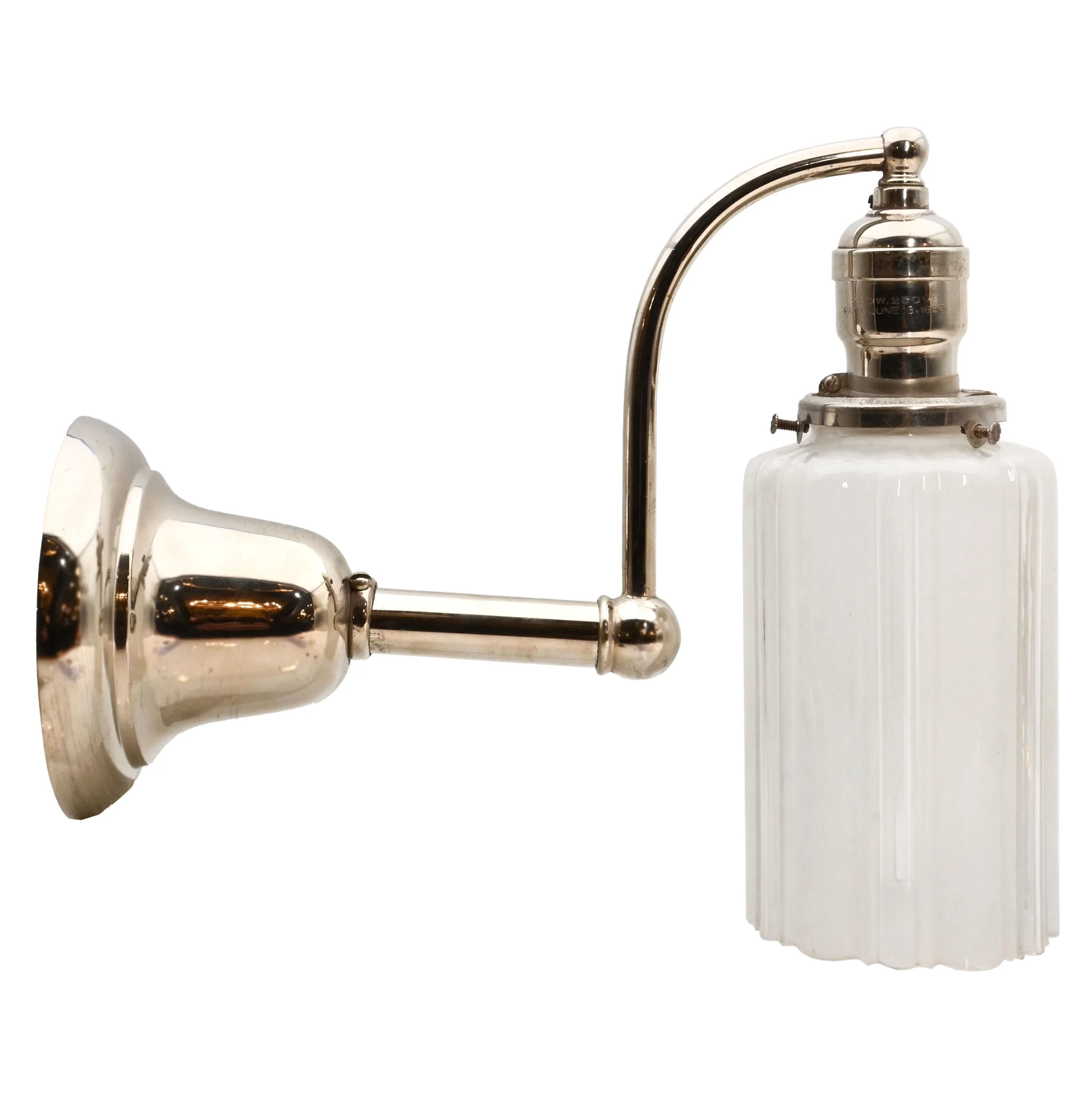 25245+nickel+single+arm+sconce+with+sheffield+style+shade+1.jpg