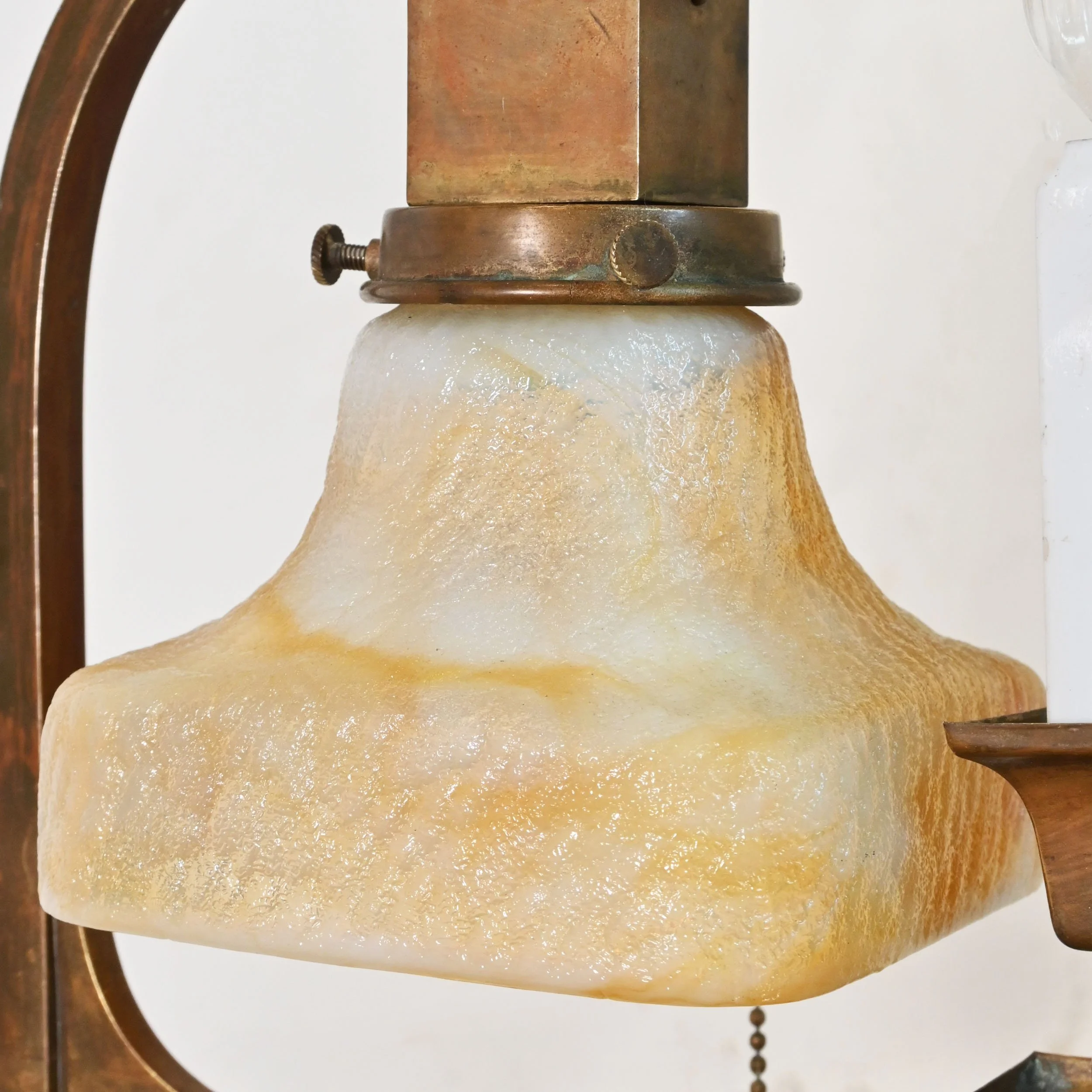 26118+eastlake+aesthetic+movement+gas+electric+brass+pendant+with+square+slag+shade+4.jpg
