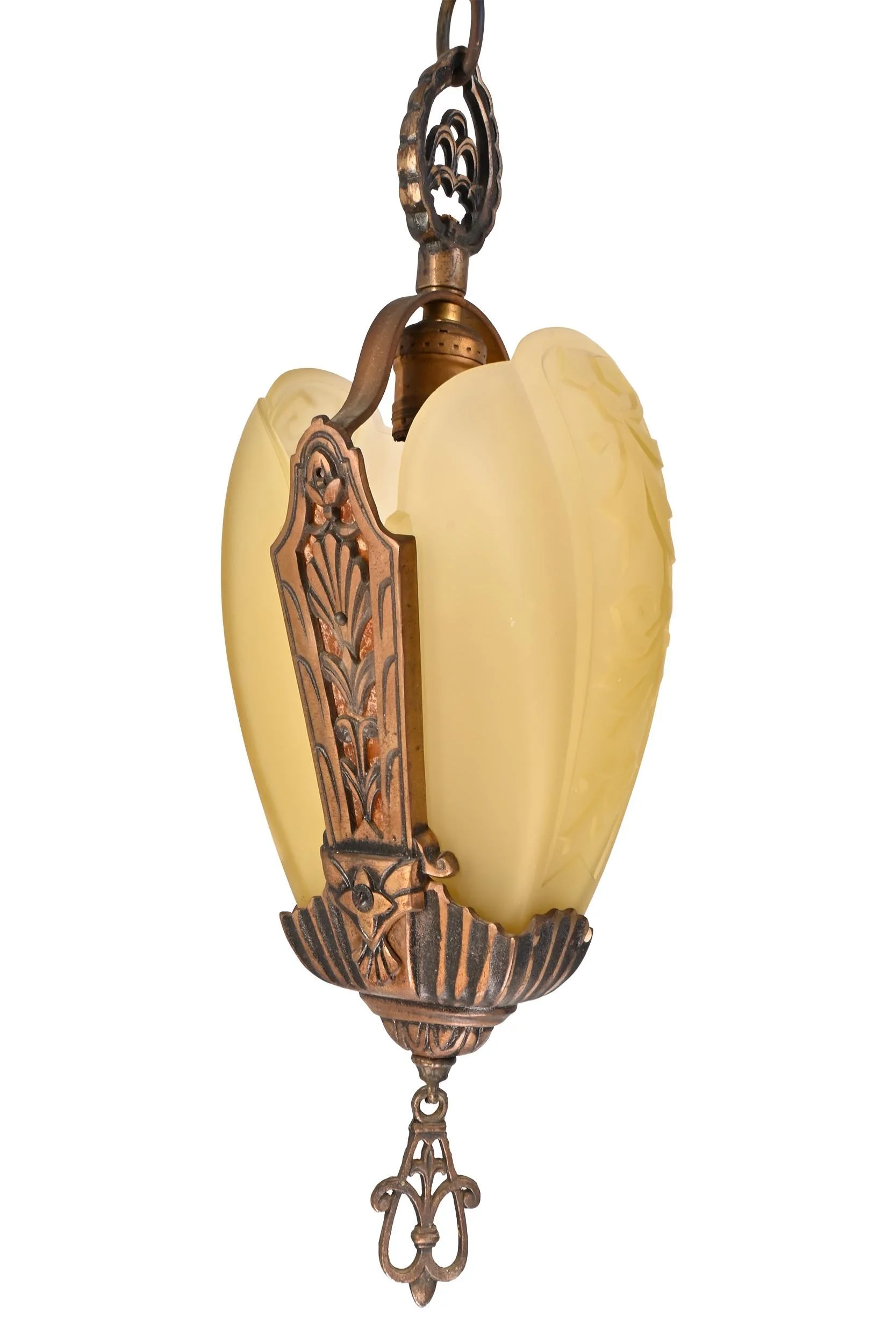 25254+art+deco+brass+gilt+2+slip+shade+pendant+2.jpg