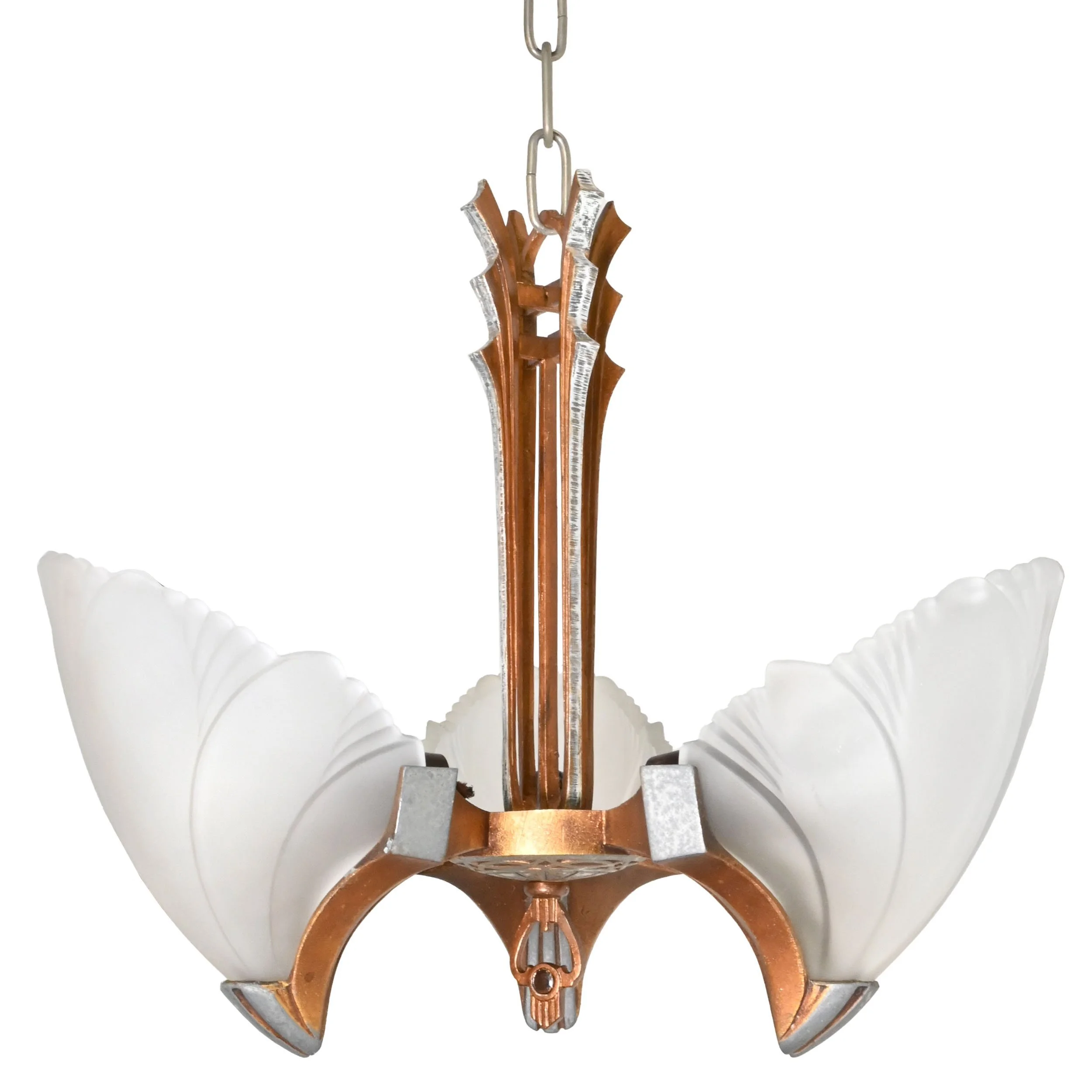 26130+two+tone+deco+three+light+chandelier+with+batwing+slip+shades+2.jpg