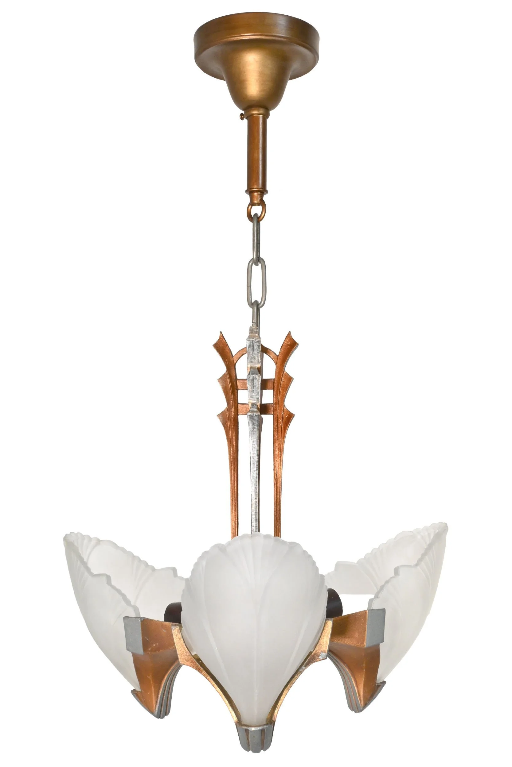 26130+two+tone+deco+three+light+chandelier+with+batwing+slip+shades+1.jpg