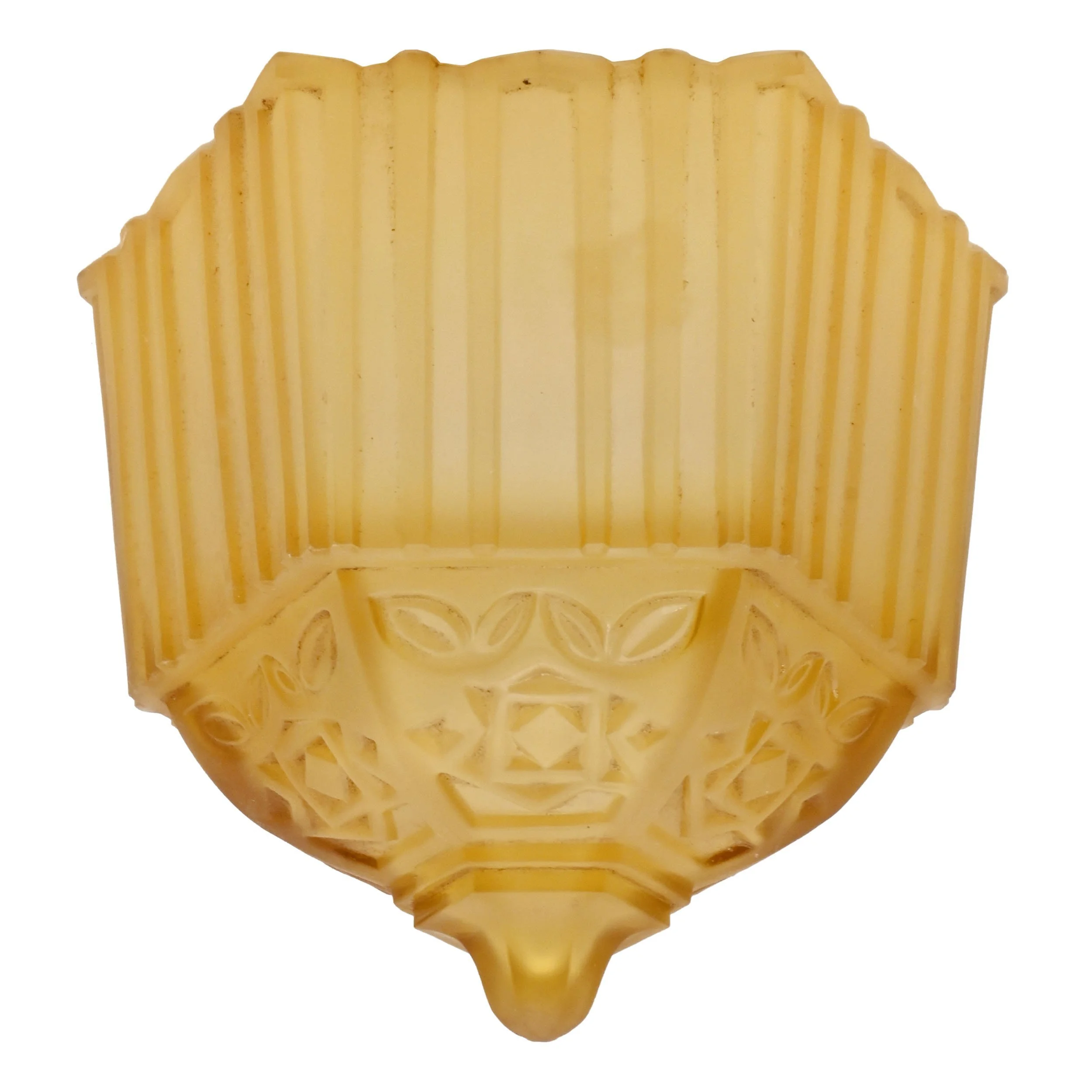 26100+amber+hexagonal+enclosed+cast+glass+slip+shade+1.jpg