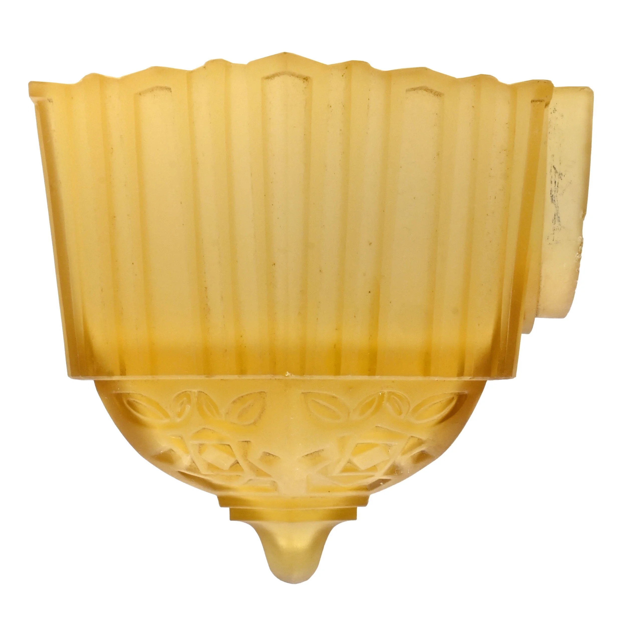 26100+amber+hexagonal+enclosed+cast+glass+slip+shade+2.jpg