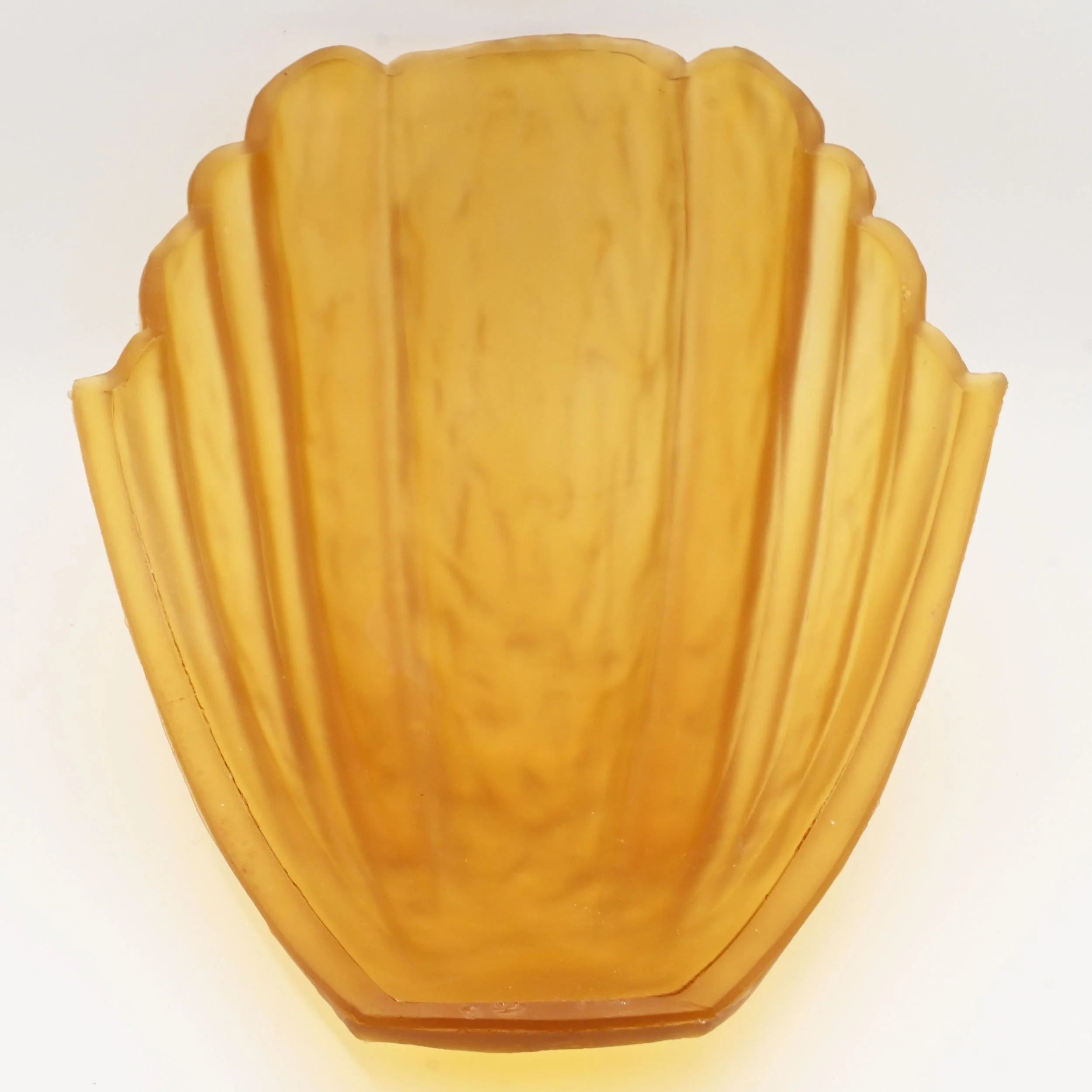 26096+amber+cast+glass+slip+shade+with+shell+texture+3.jpg