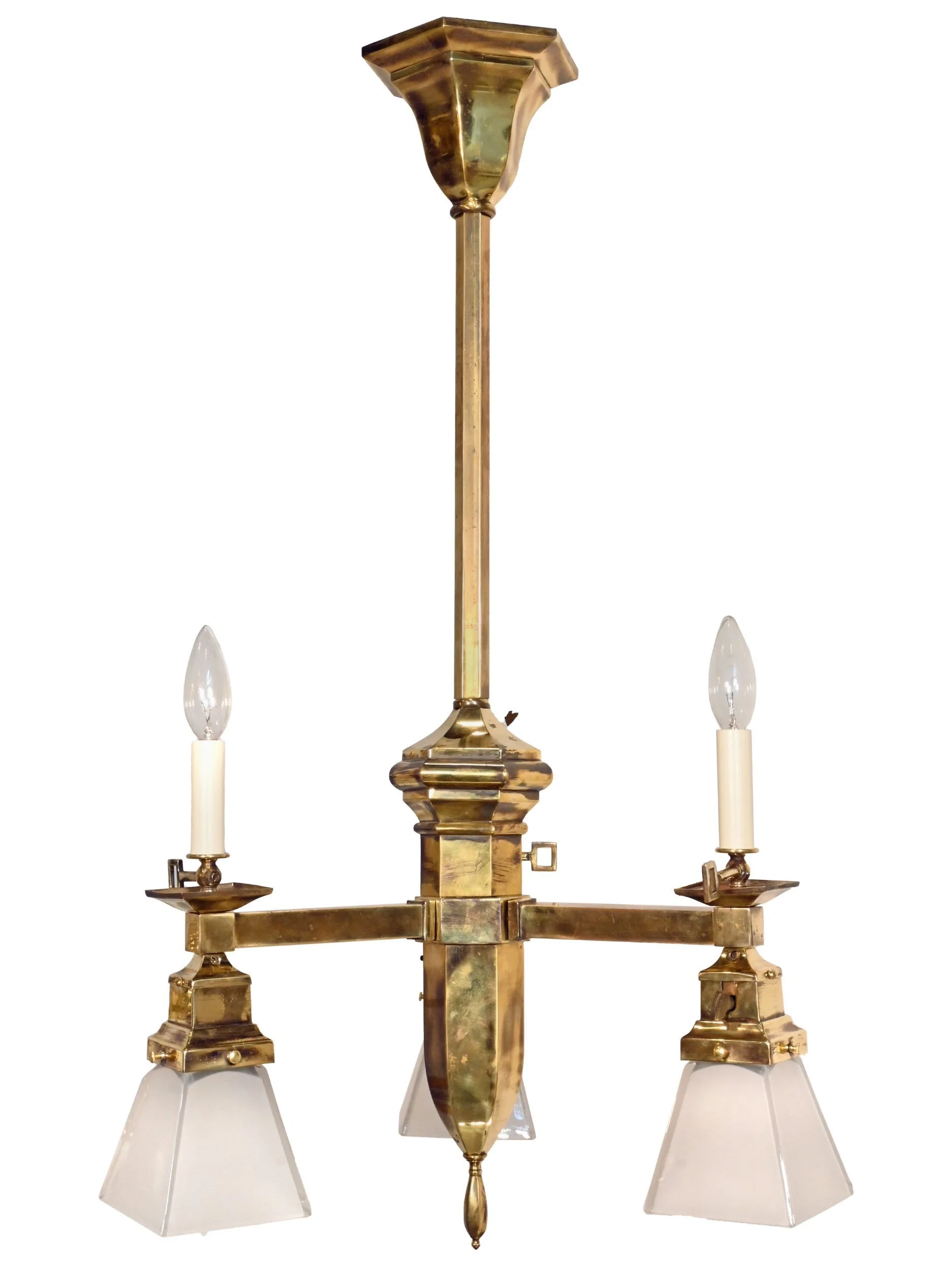 25266+polished+brass+three+arm+mission+gas+electric+chandelier+1.jpg
