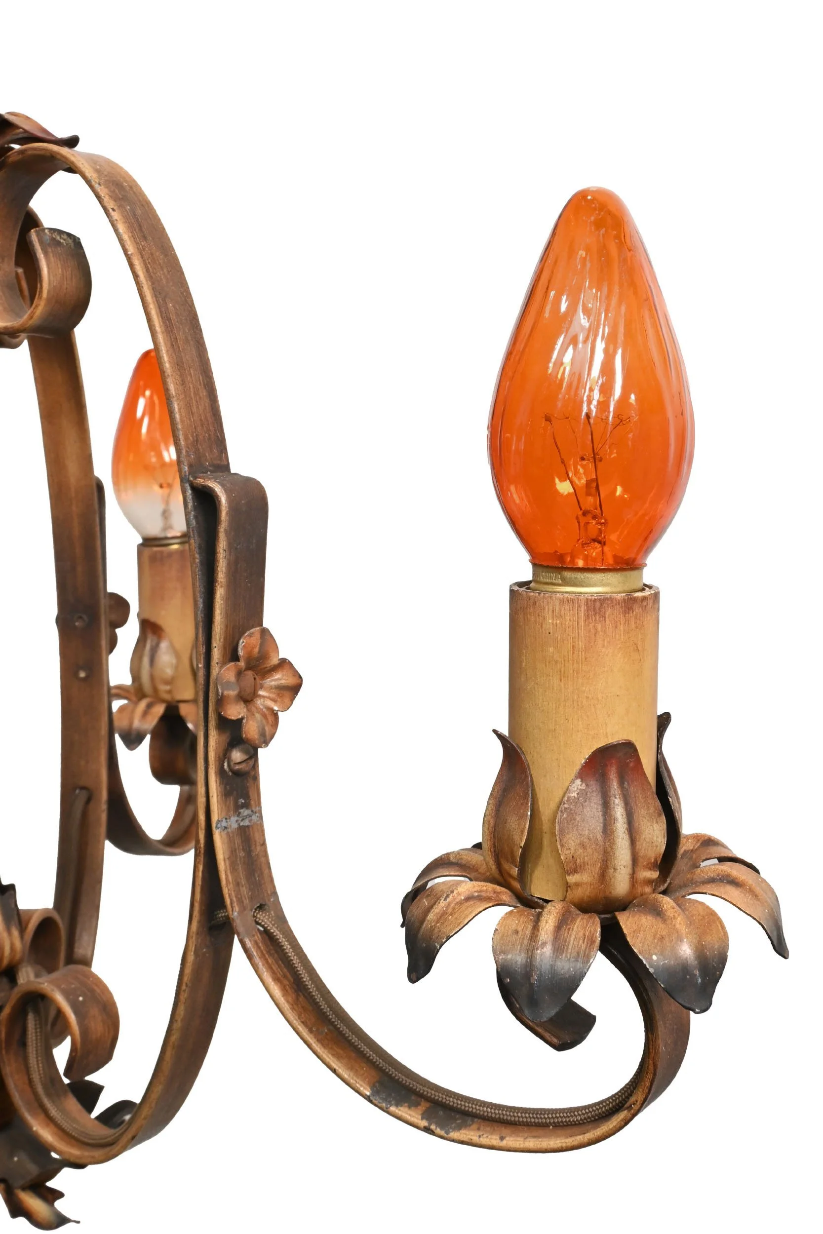 26133+wrought+iron+polychrome+three+candle+chandelier+with+amber+drop+4.jpg