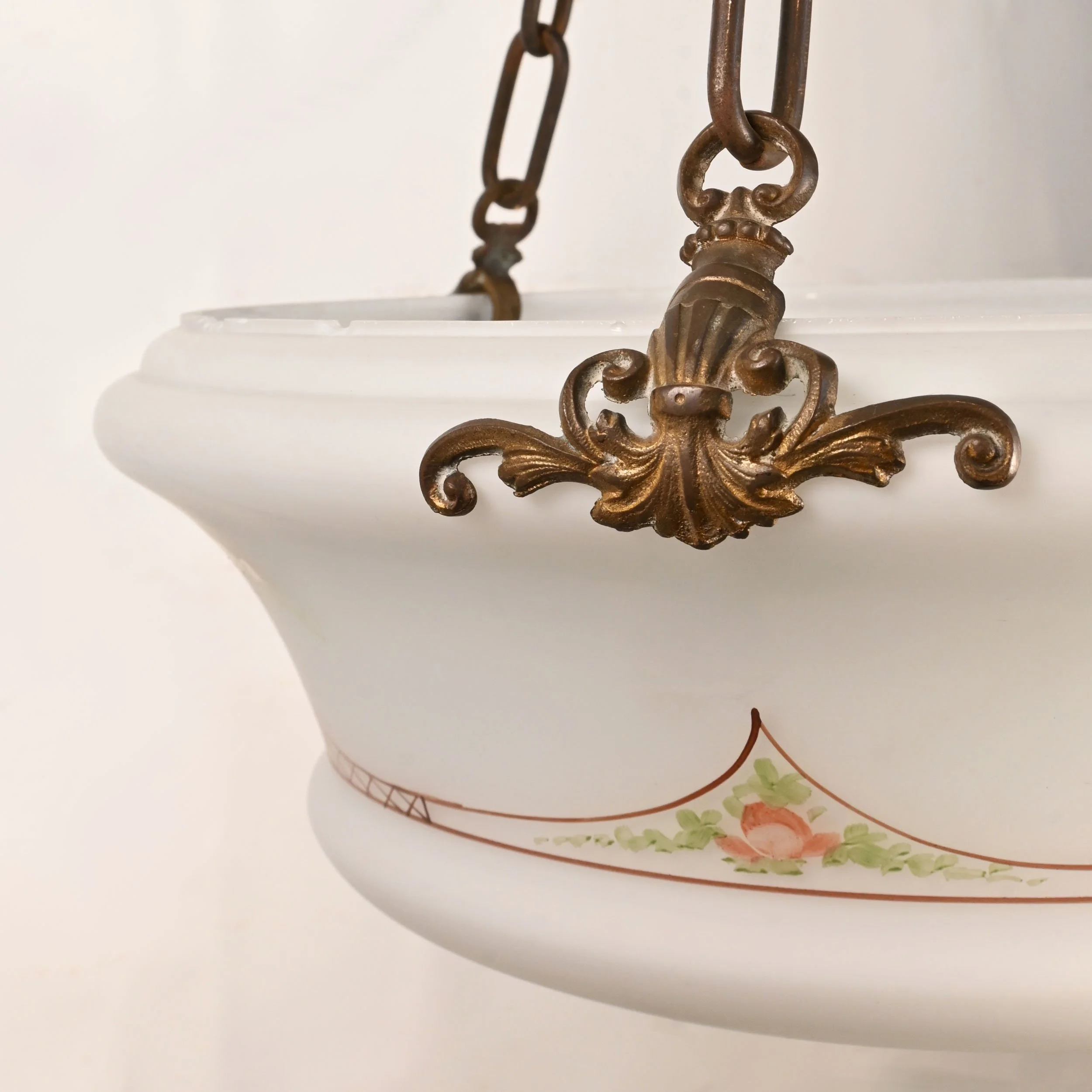 26108+three+chain+hand+painted+white+glass+bowl+chandelier+3.jpg