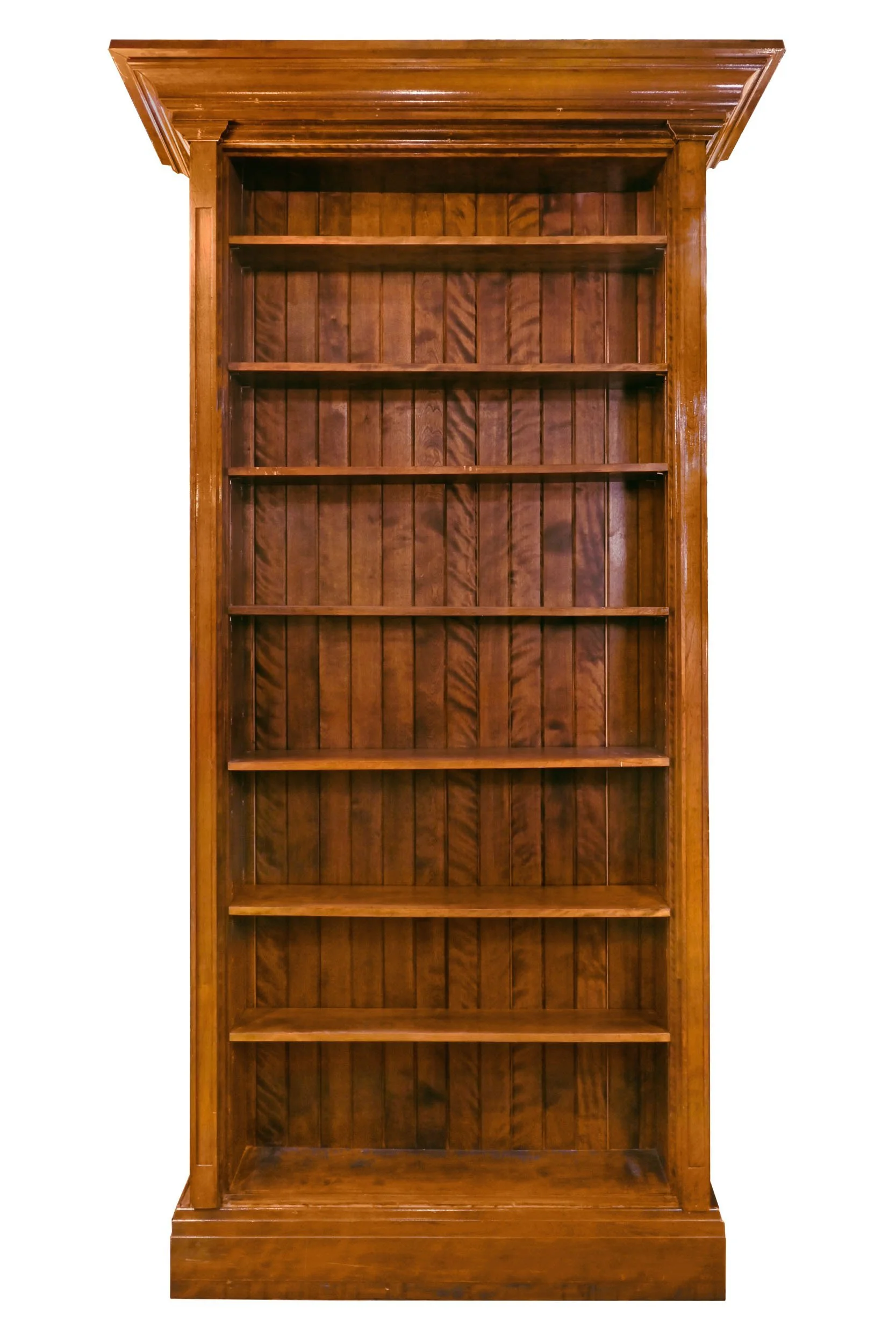 25188+tall+walnut+built+in+bookcase+with+two+finished+sides+1.jpg