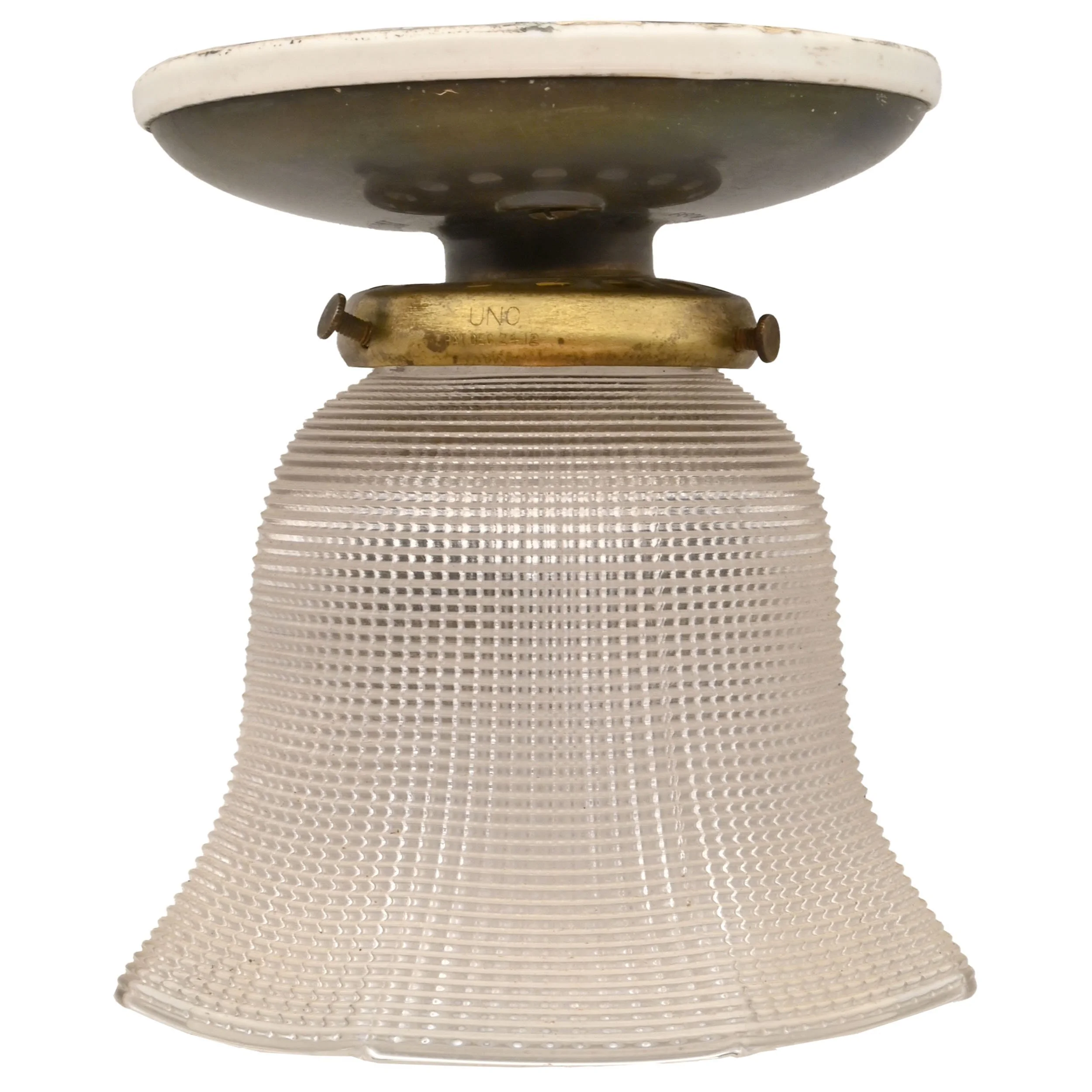 25272+brass+arrow+mfg+flushmount+with+ruffled+holophane+shade+2.jpg