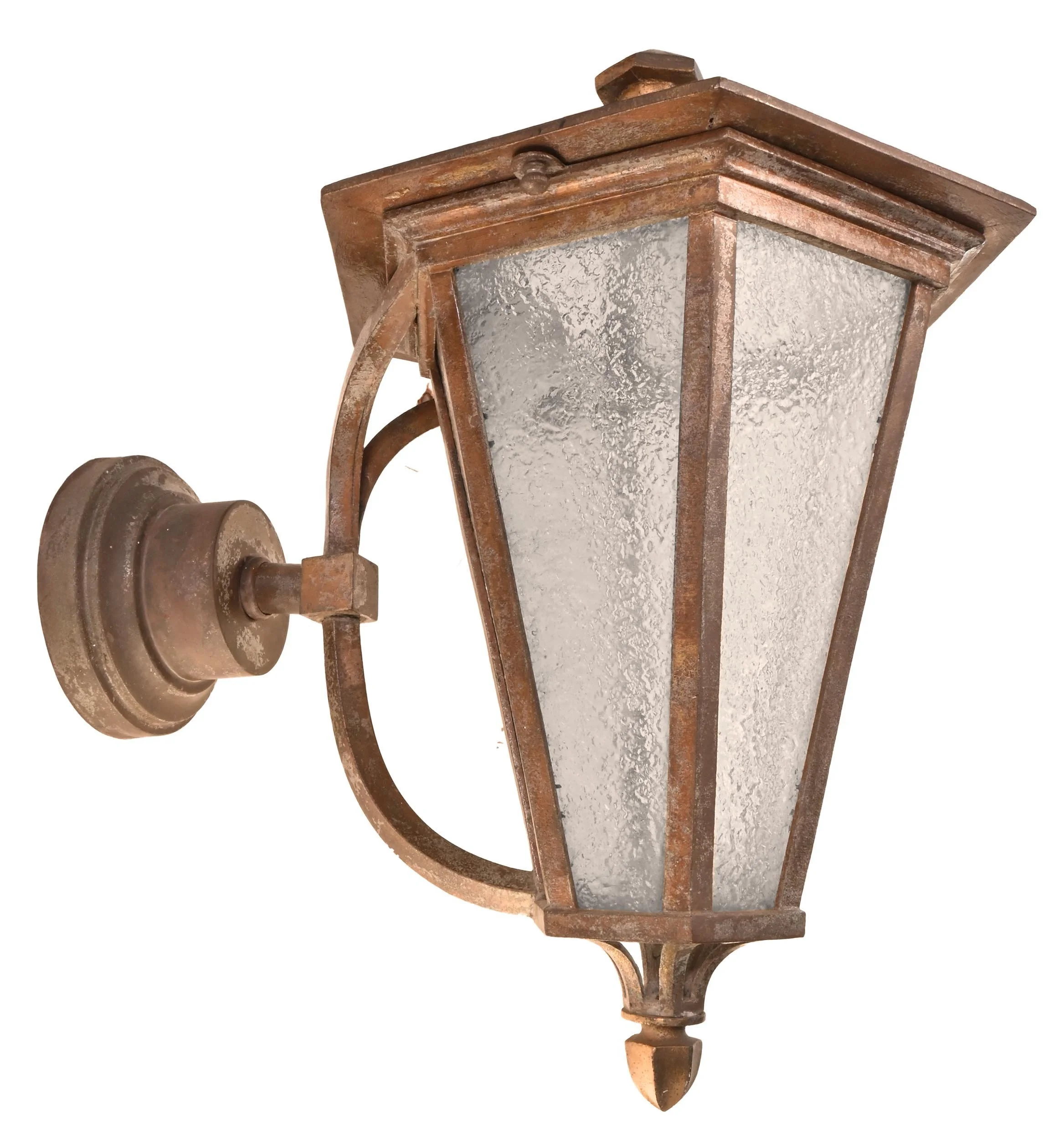 24644+bronze+pebble+glass+6+sided+exterior+lantern+1.jpg
