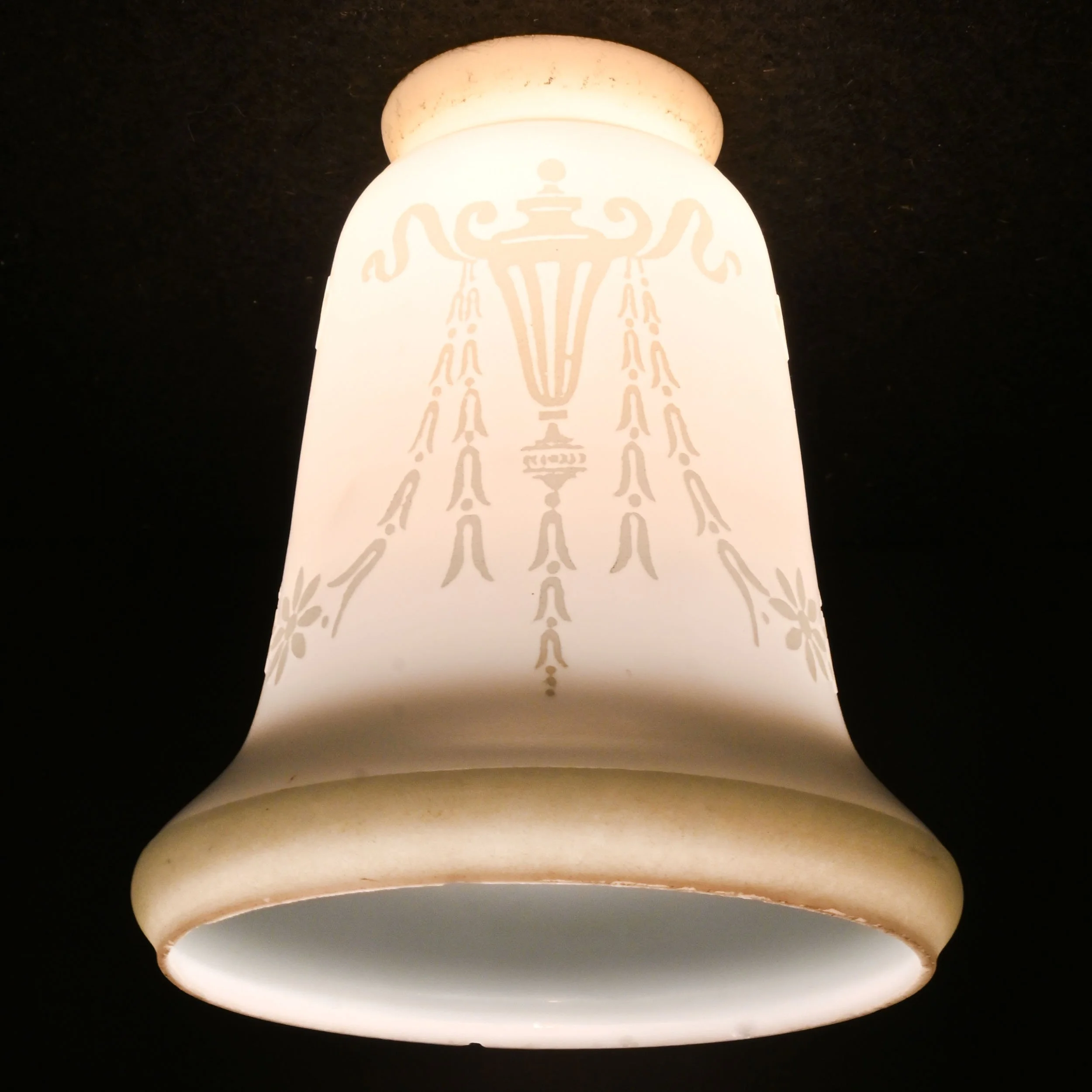 26137+pair+of+unsigned+steuben+white+calcite+glass+shades+with+raised+green+urn+pattern+4.jpg