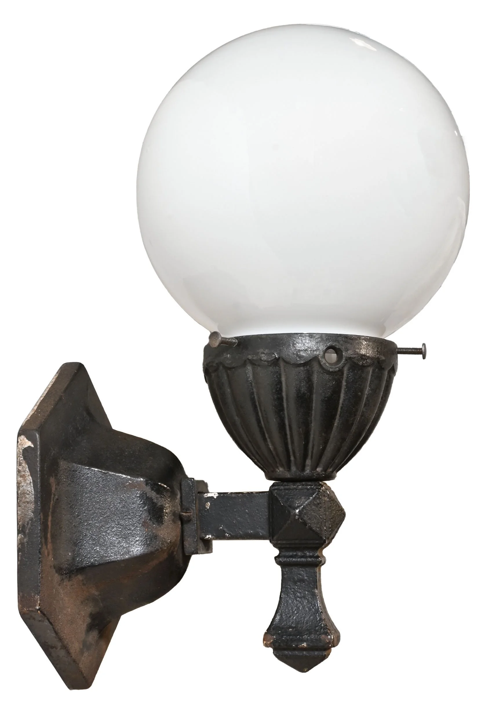 24598+cast+iron+exterior+sconce+with+scalloped+neck+and+white+globe+3.jpg