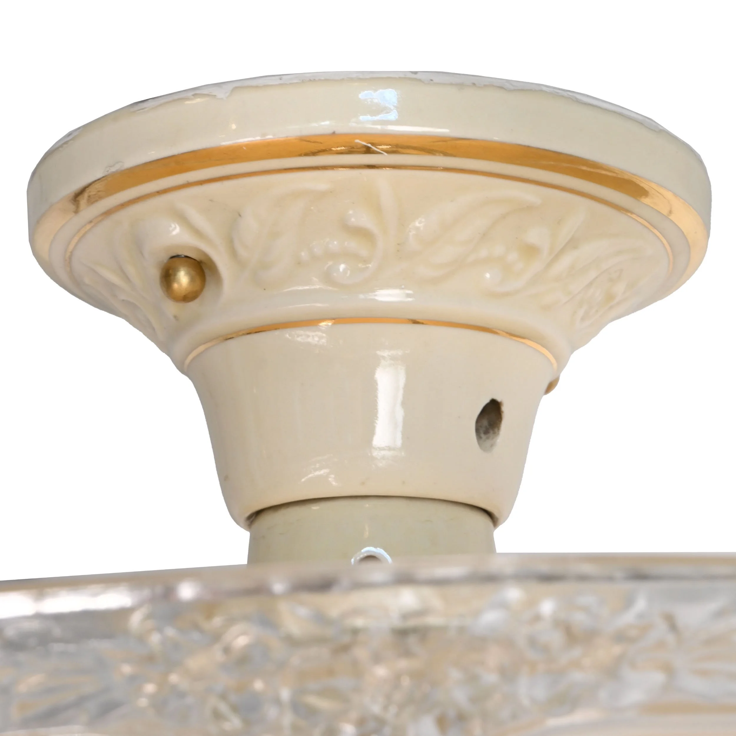 26141+cream+and+clear+three+chain+bowl+on+leafy+porcelain+flush+fixture+3.jpg