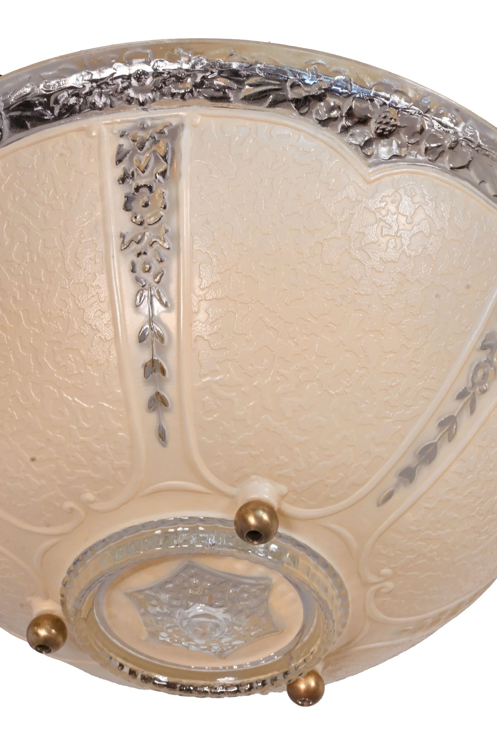 26141+cream+and+clear+three+chain+bowl+on+leafy+porcelain+flush+fixture+2.jpg