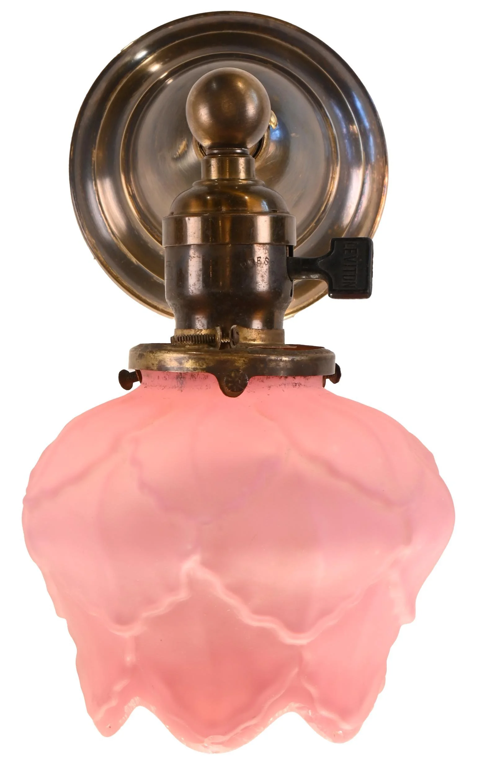 25417+brass+sconce+pair+with+pink+pedal+flower+shades+1.jpg