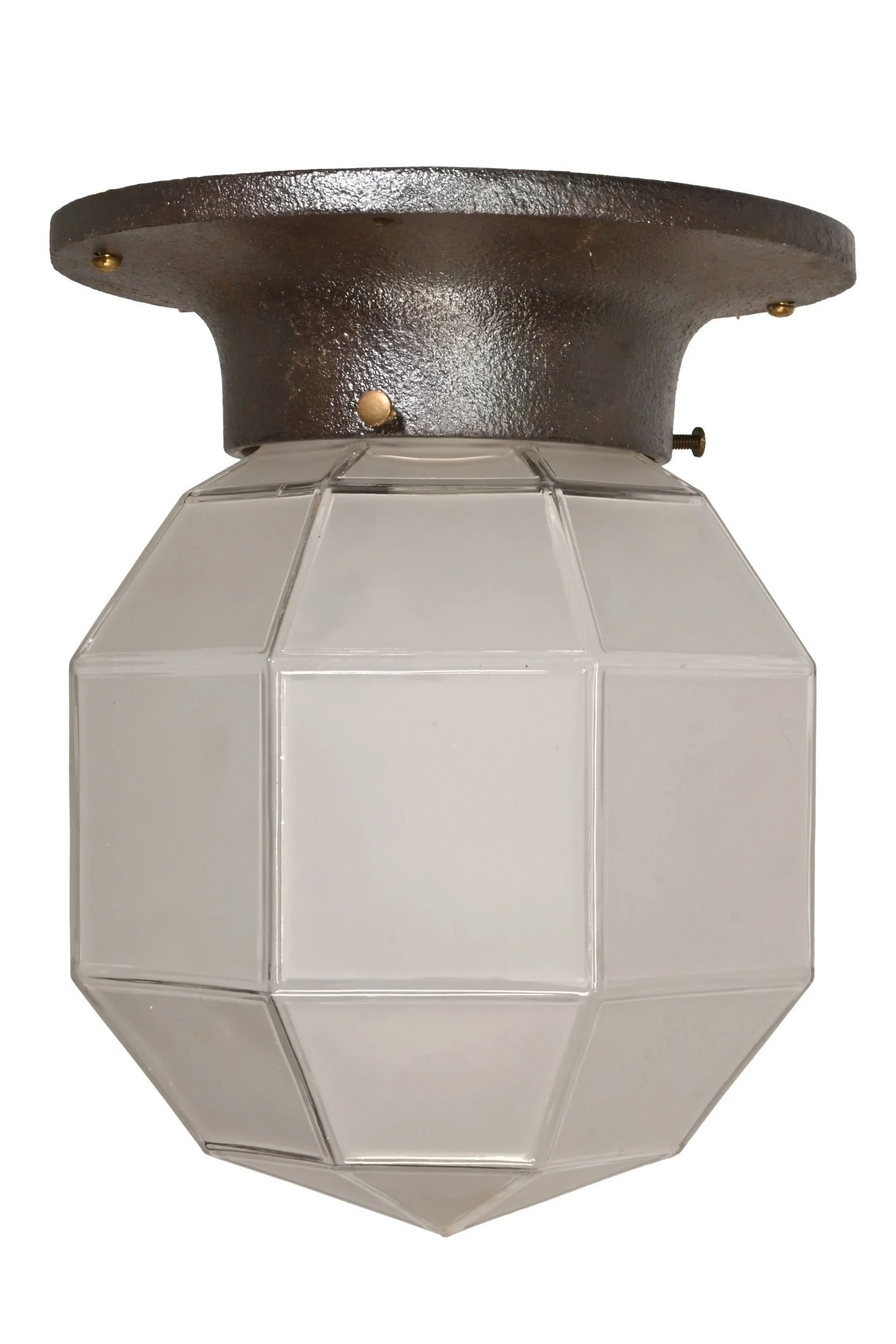26198+cast+iron+flushmount+with+octagonal+frosted+globe+1.jpg