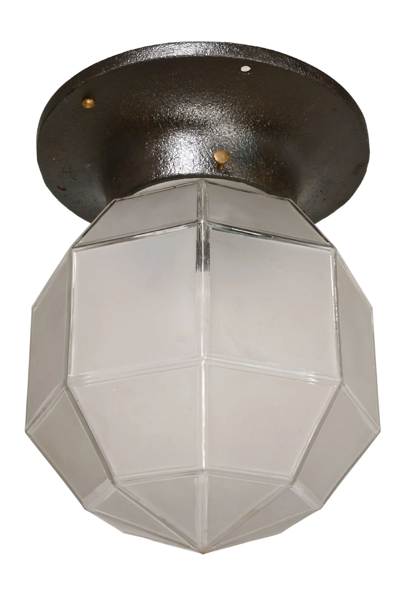 26198+cast+iron+flushmount+with+octagonal+frosted+globe+2.jpg