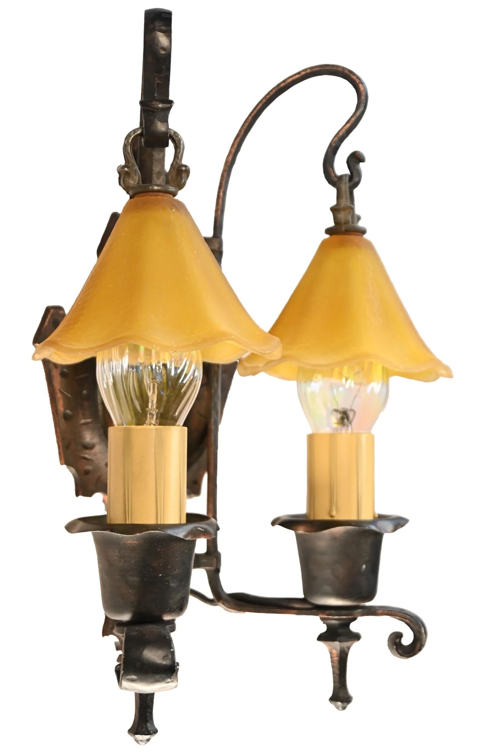 25542+tudor+2+candle+sconce+with+smoke+hat+shades+3.jpg