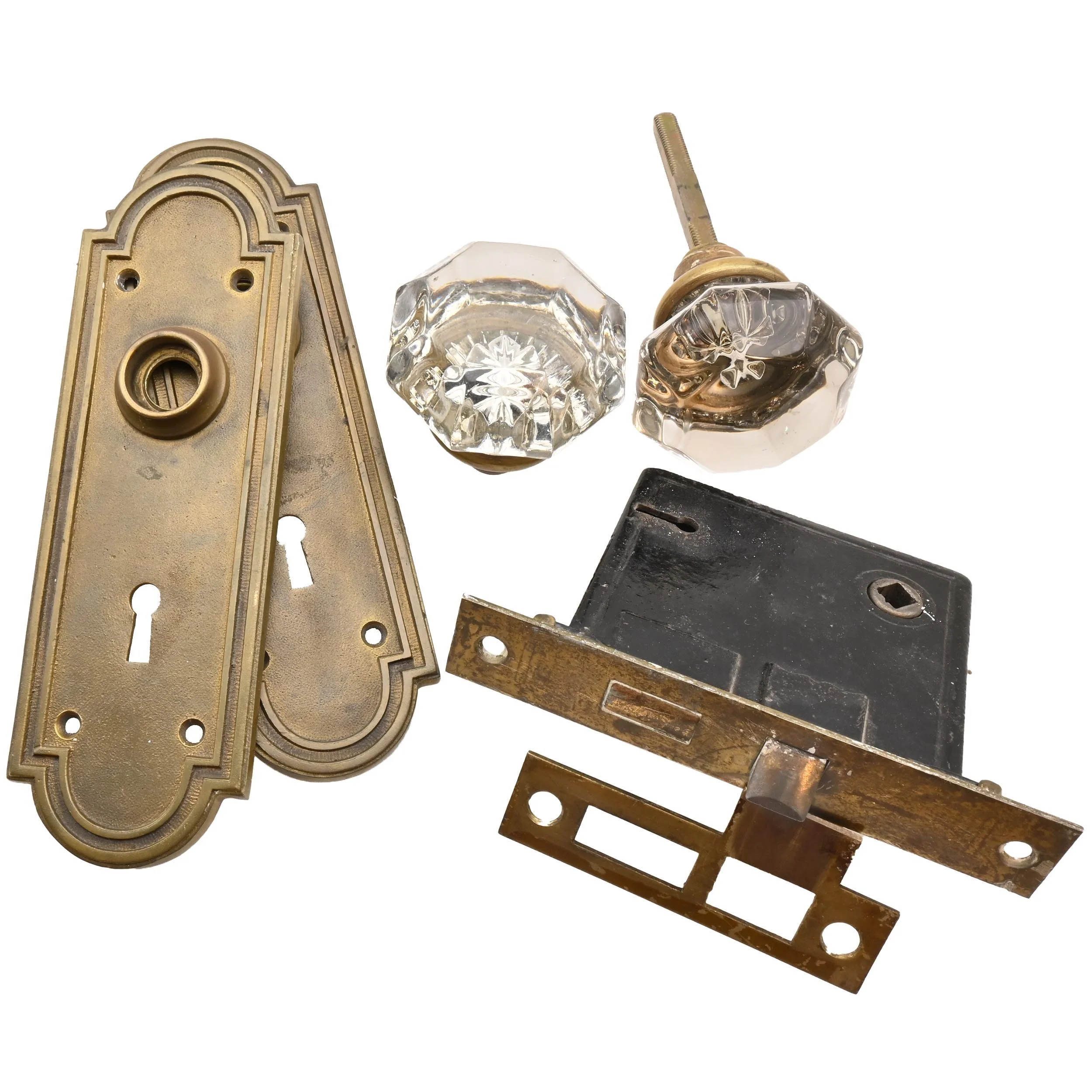 25582+sargent+passage+brass+%26+glass+sets+2.jpg