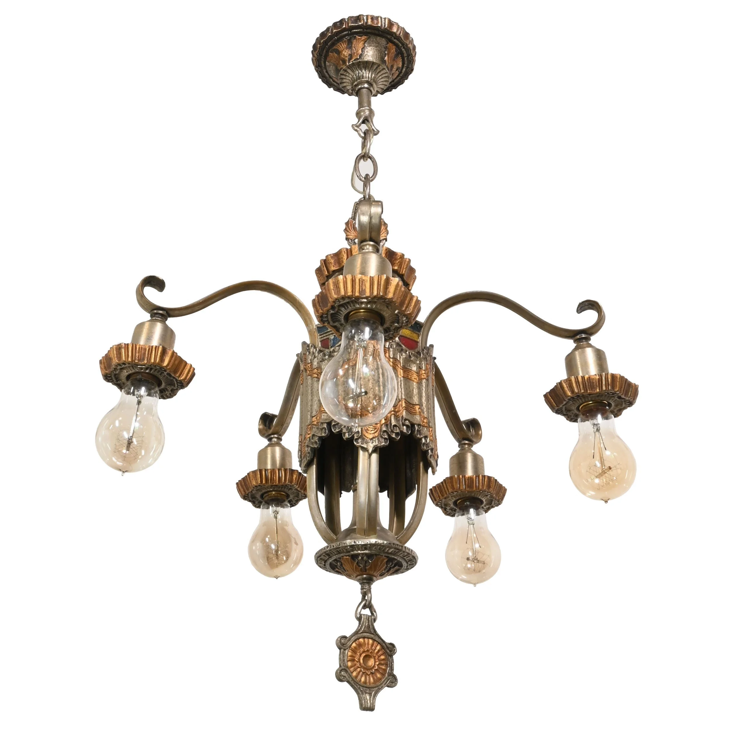 25719+shapiro+%26+anderson+silver+plated+linen+fold+5+bulb+tudor+chandelier+2.jpg