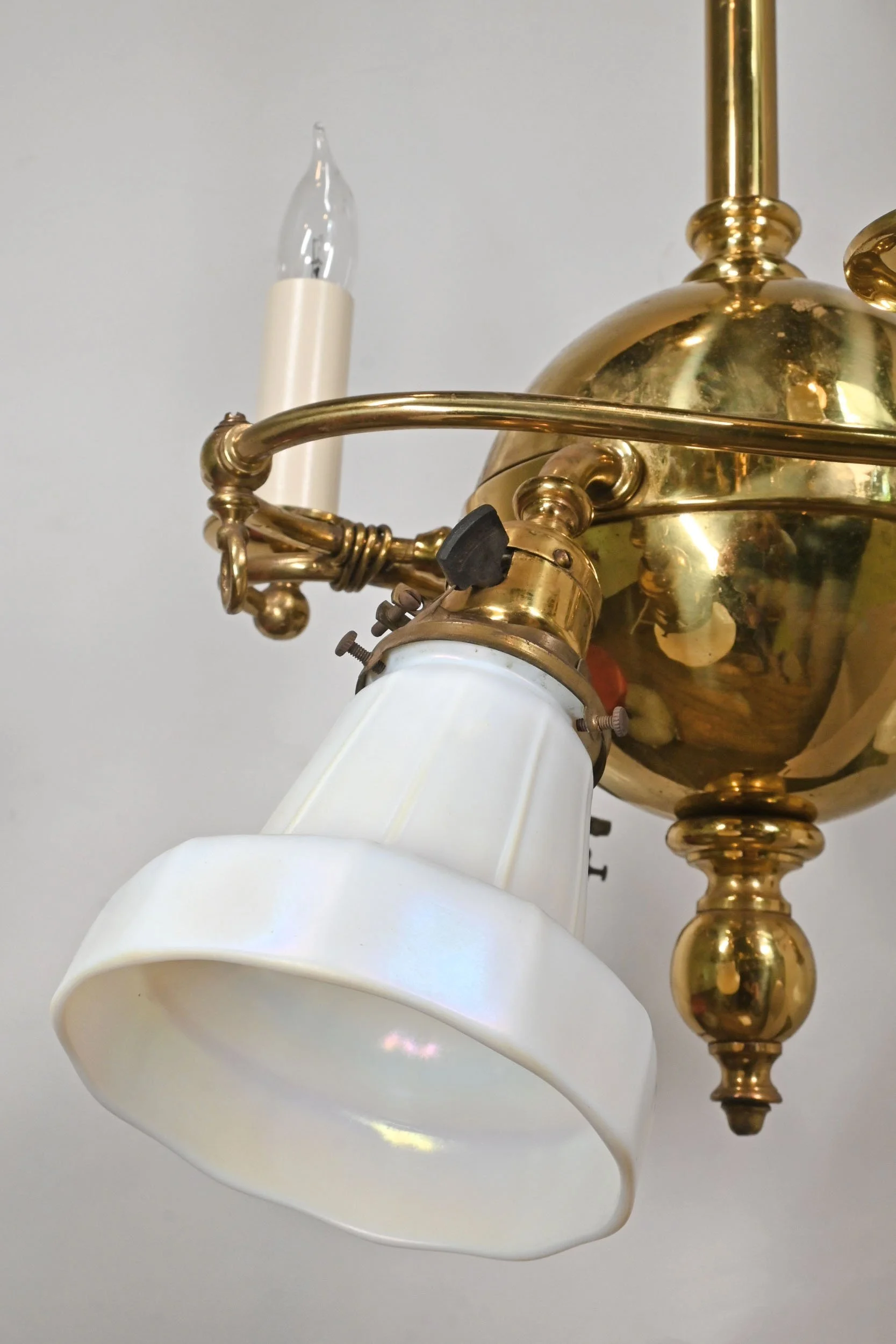 25696+brass+art+nouveau+gas+electric+three+shade+three+candle+chandelier+4.jpg
