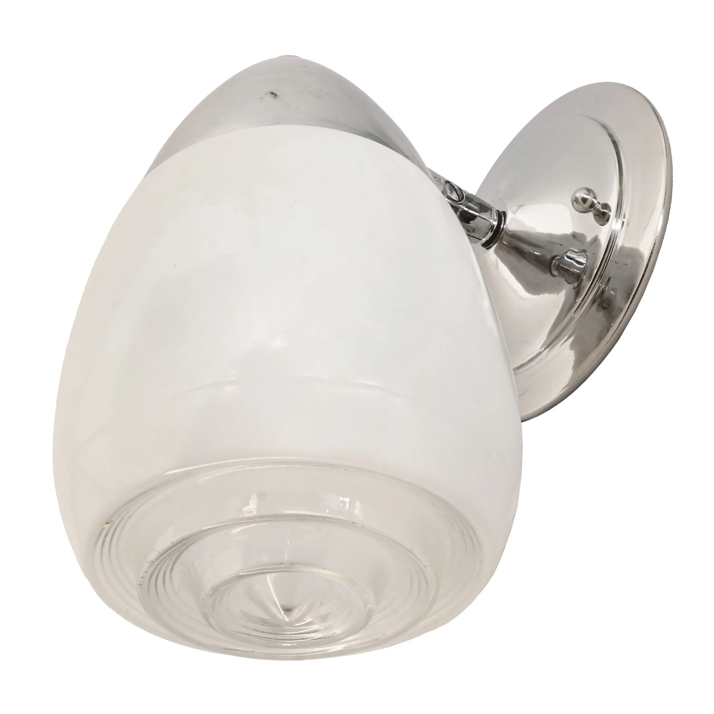 25697+adjustable+MCM+nickel+sconce+pair+with+white+and+clear+threaded+lens+shades+3.jpg