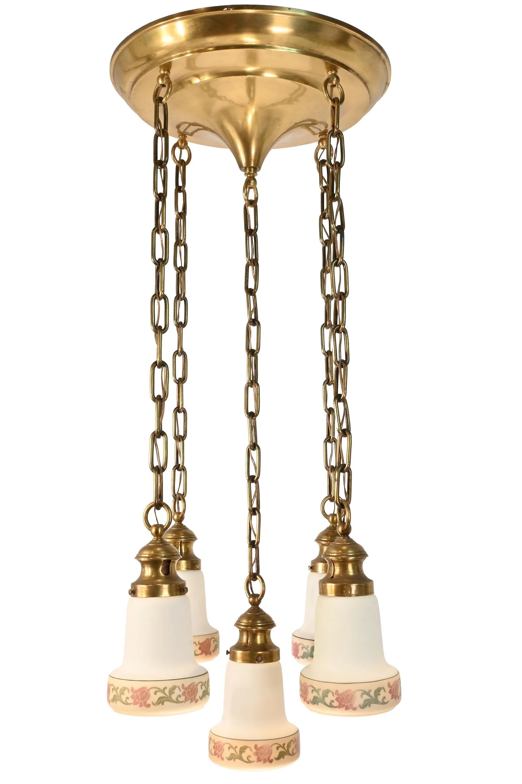 26145+classic+ceiling+pan+five+arm+drop+chandelier+of+brass+1.jpg