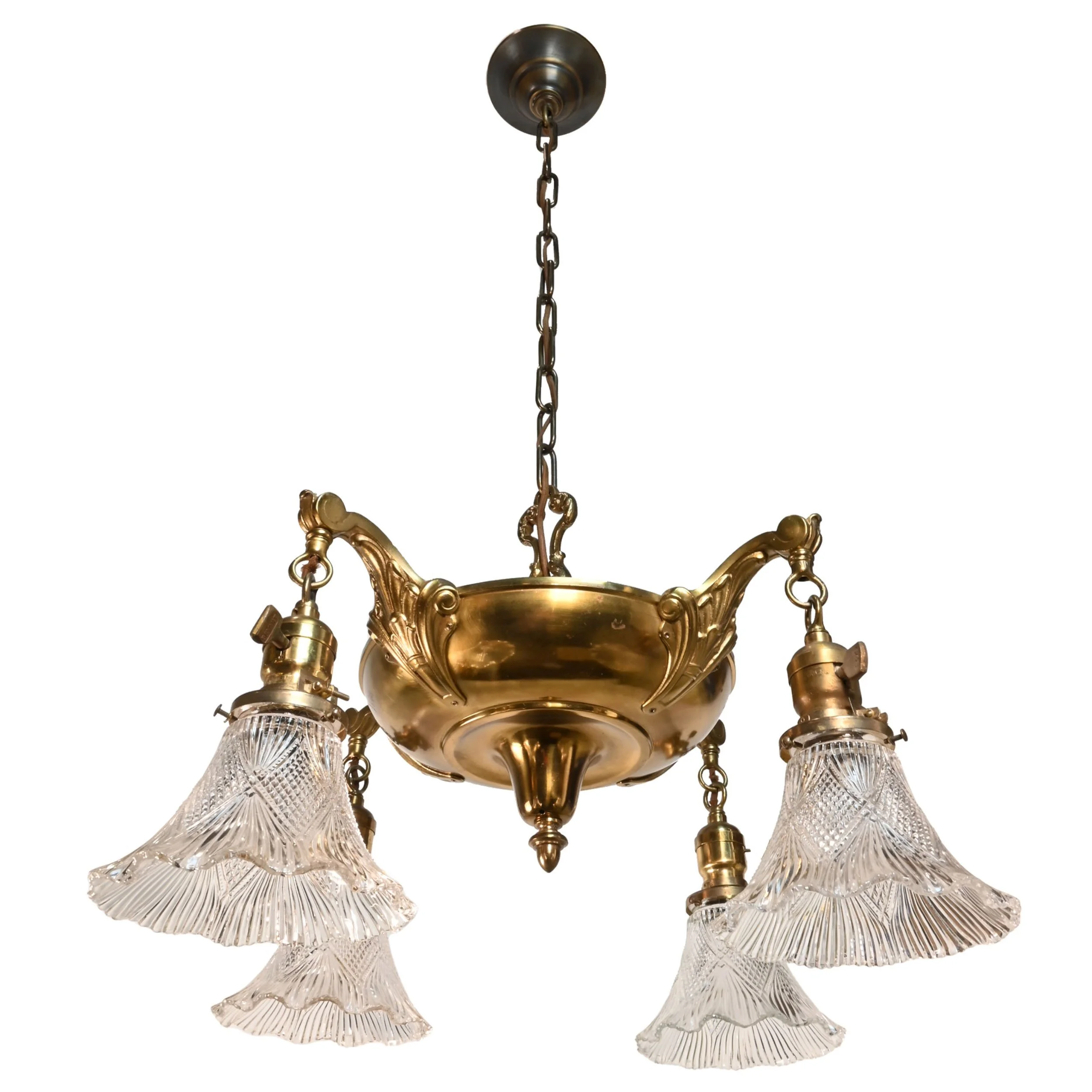 61714+elegant+four+arm+brass+pan+fixture+with+skirted+clear+shades+2+-+square.jpg