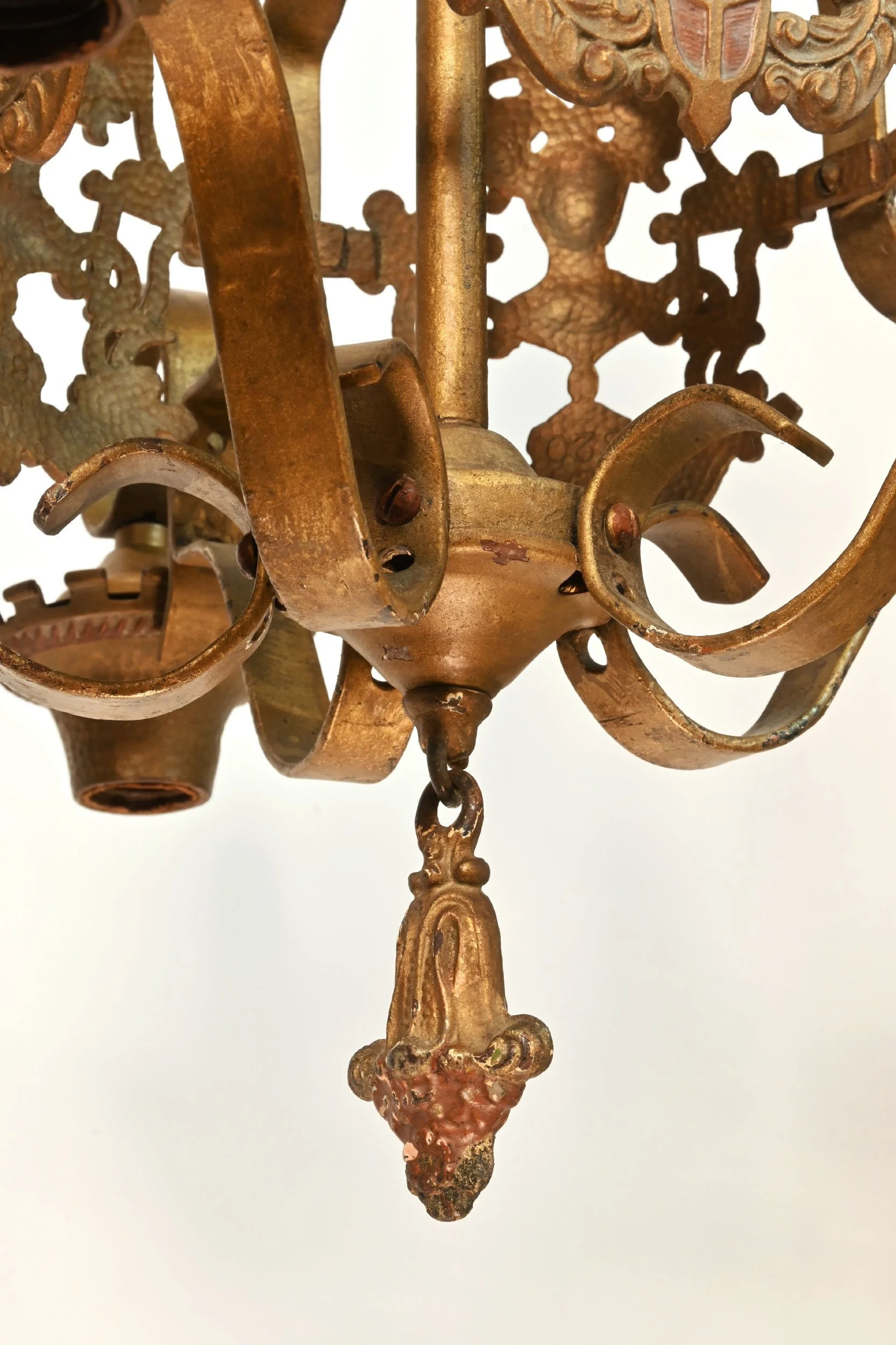 62322+tudor+five+light+polychrome+bare+bulb+chandelier+with+amber+drops+5.jpg