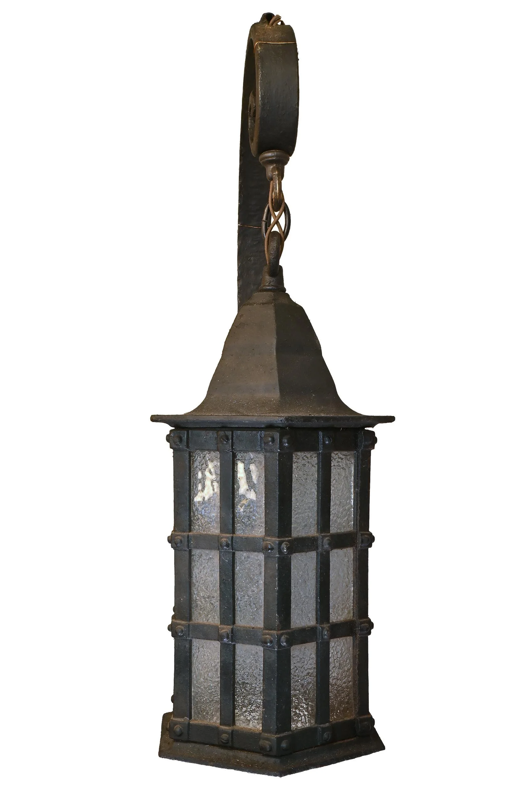 27297 pebble glass cast iron sconce pair 4.jpg