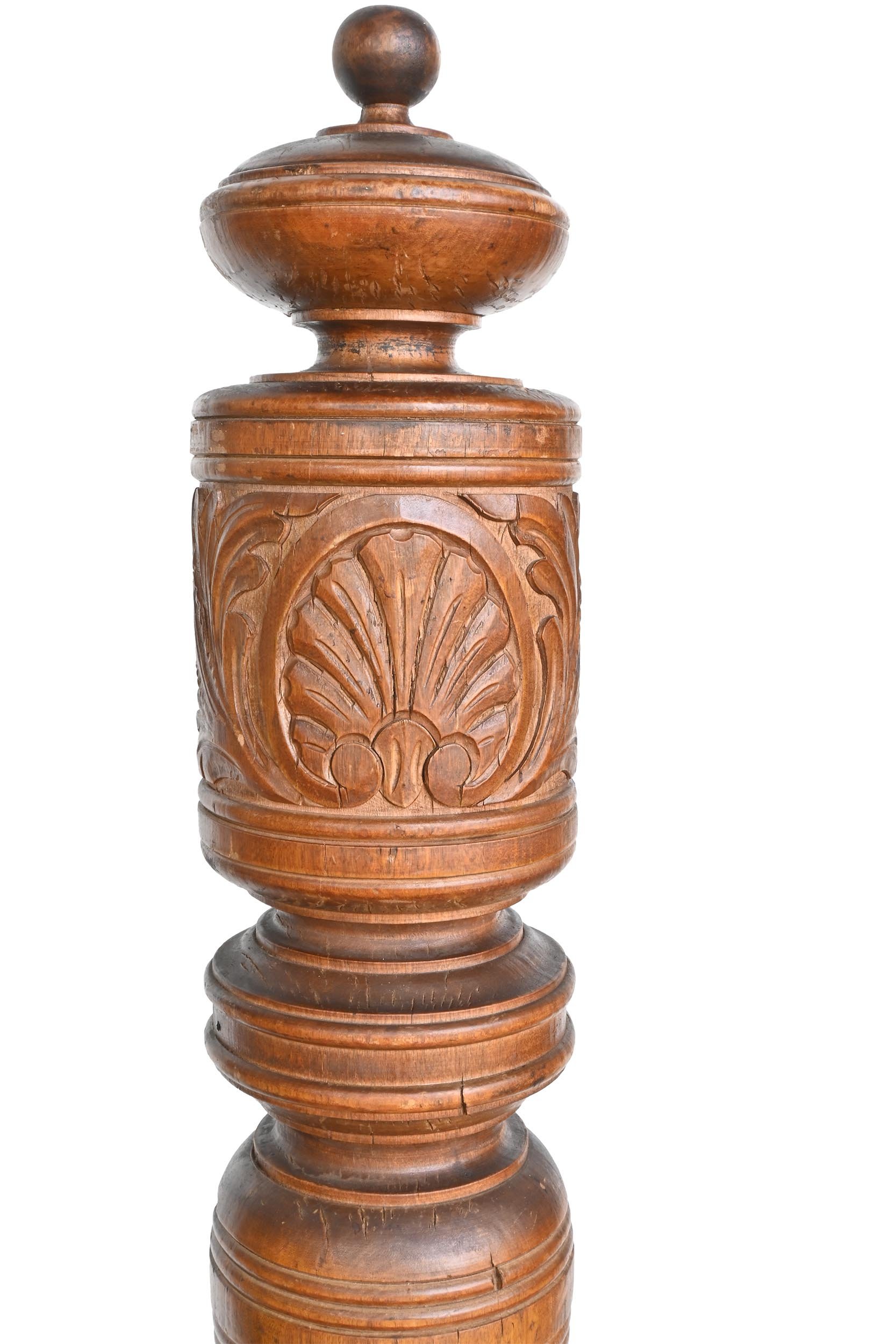 27688 carved round newel pair 4.jpg