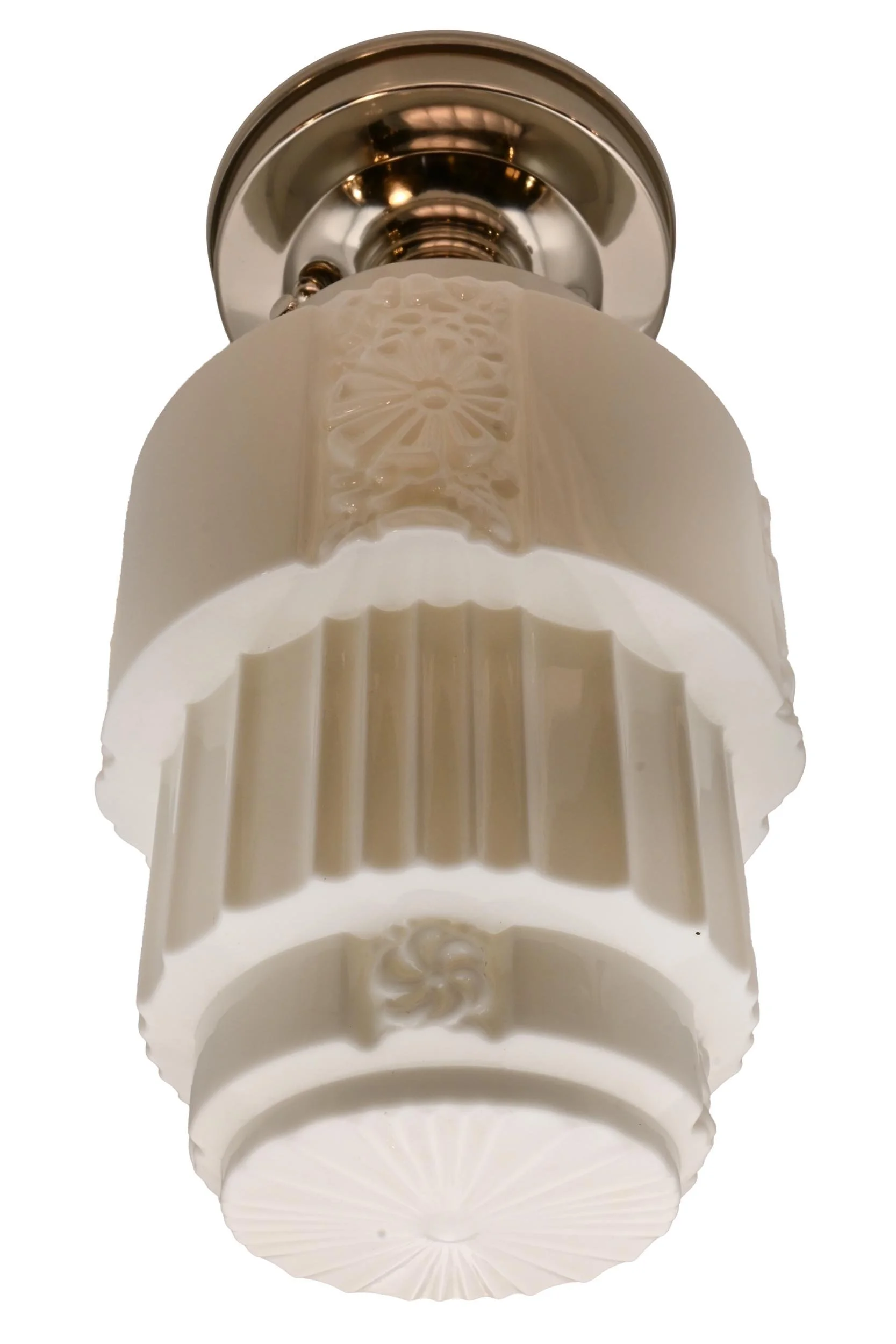 27323 milkglass skyscraper on nickel ceiling hugger 2.jpg