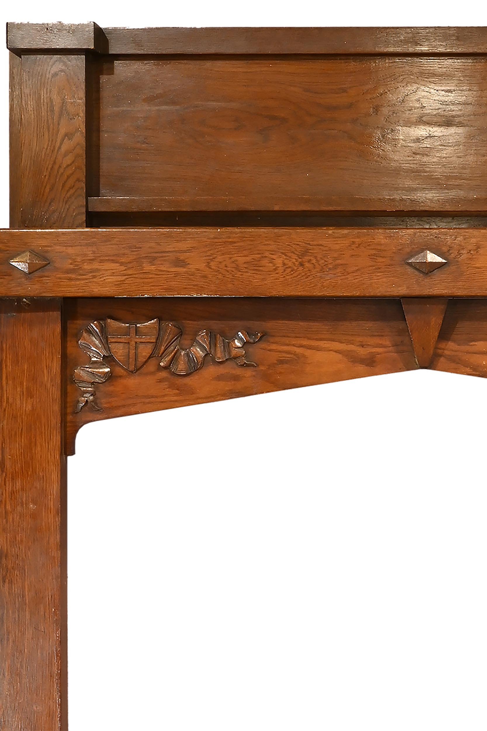 27362 oak mantel with tudor arch opening 4.jpg