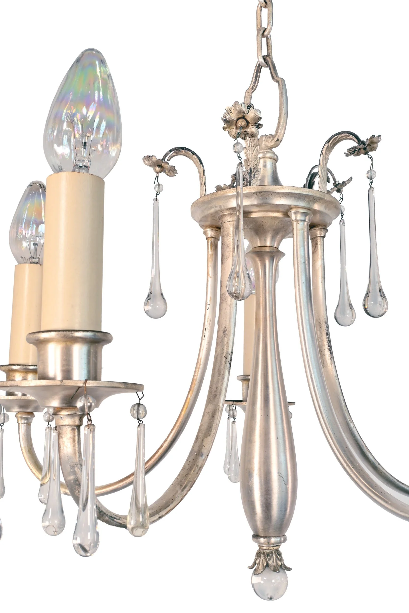 63036 federal silver five candle chandelier with teardrop crystals 3.jpg