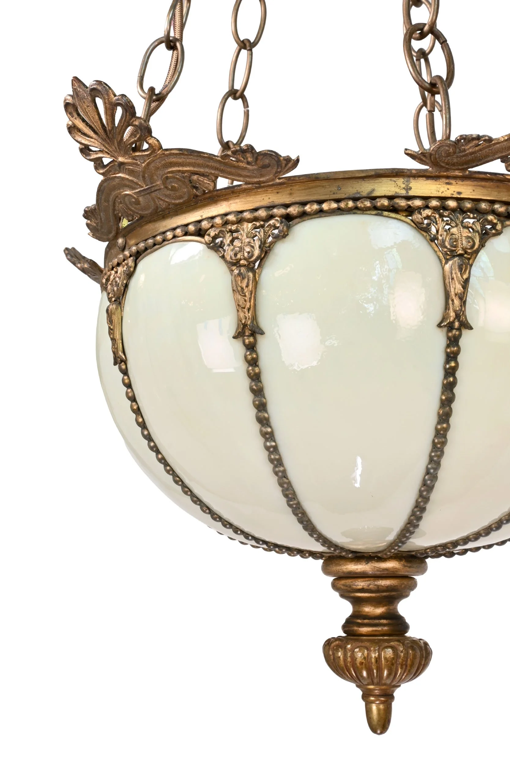 62991 cast brass fixture with bent glass bowl 3.jpg