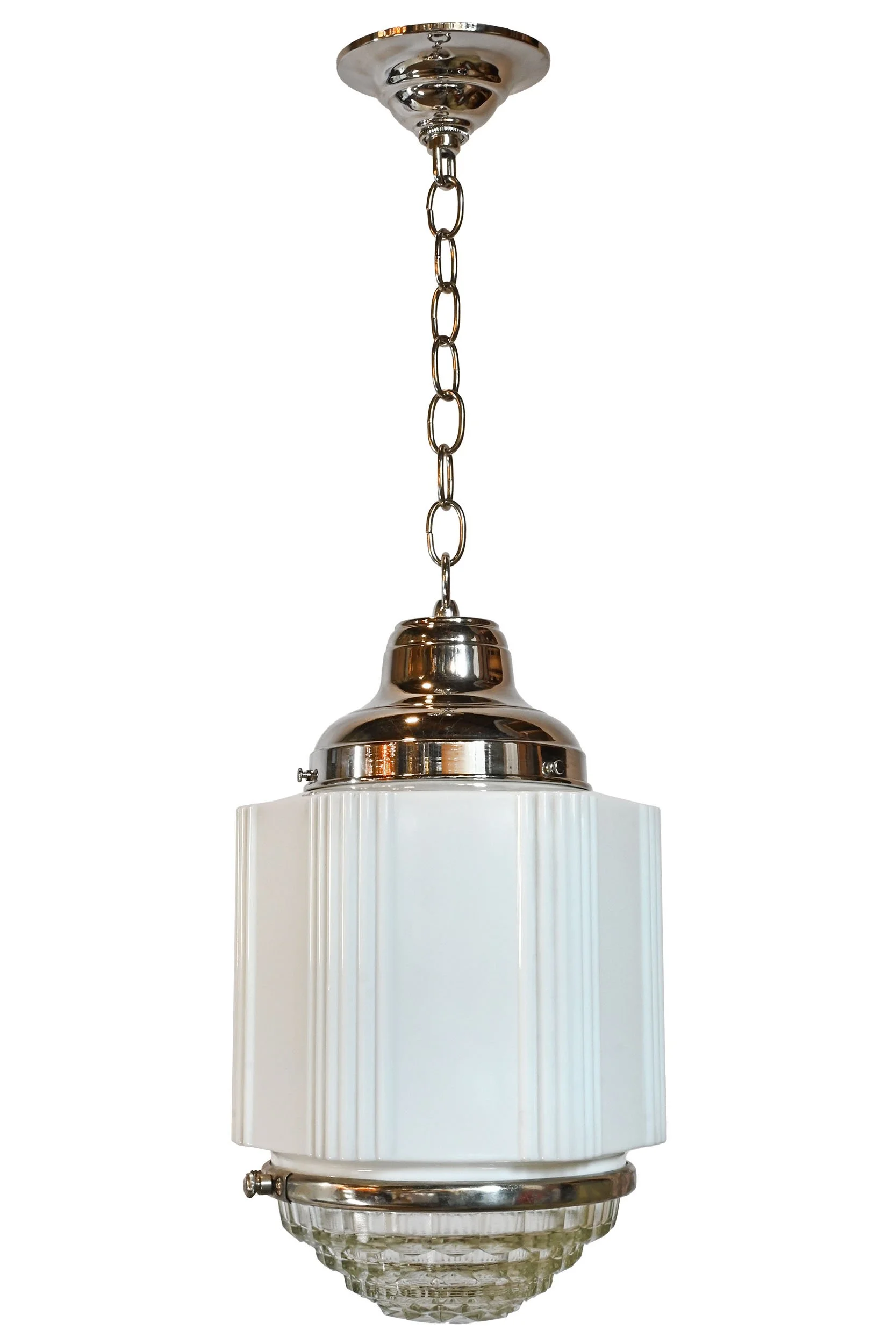 27491 nickel pendant with art deco shade and lens 1.jpg