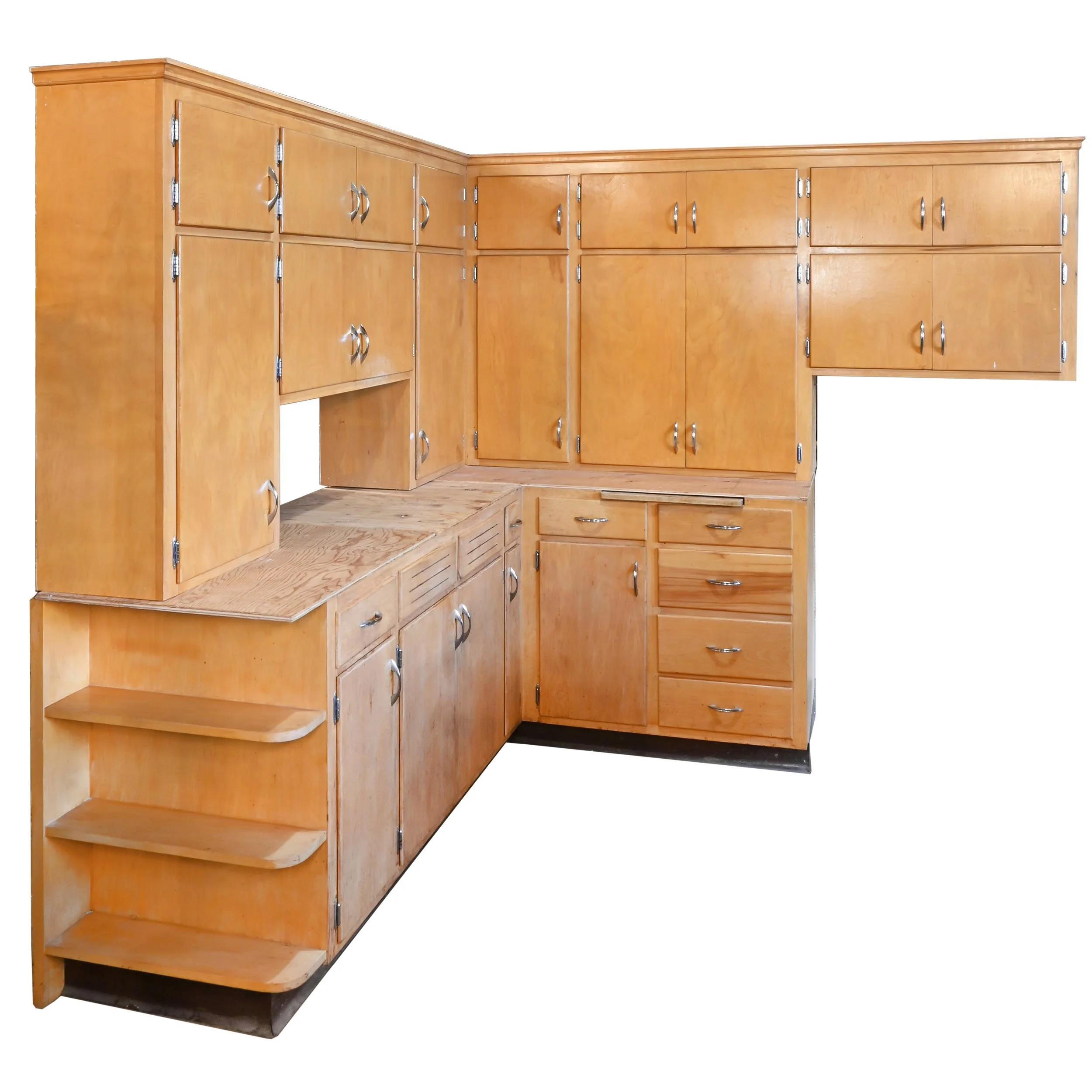 27712 maple MCM kitchen cabinet corner unit 2.jpg