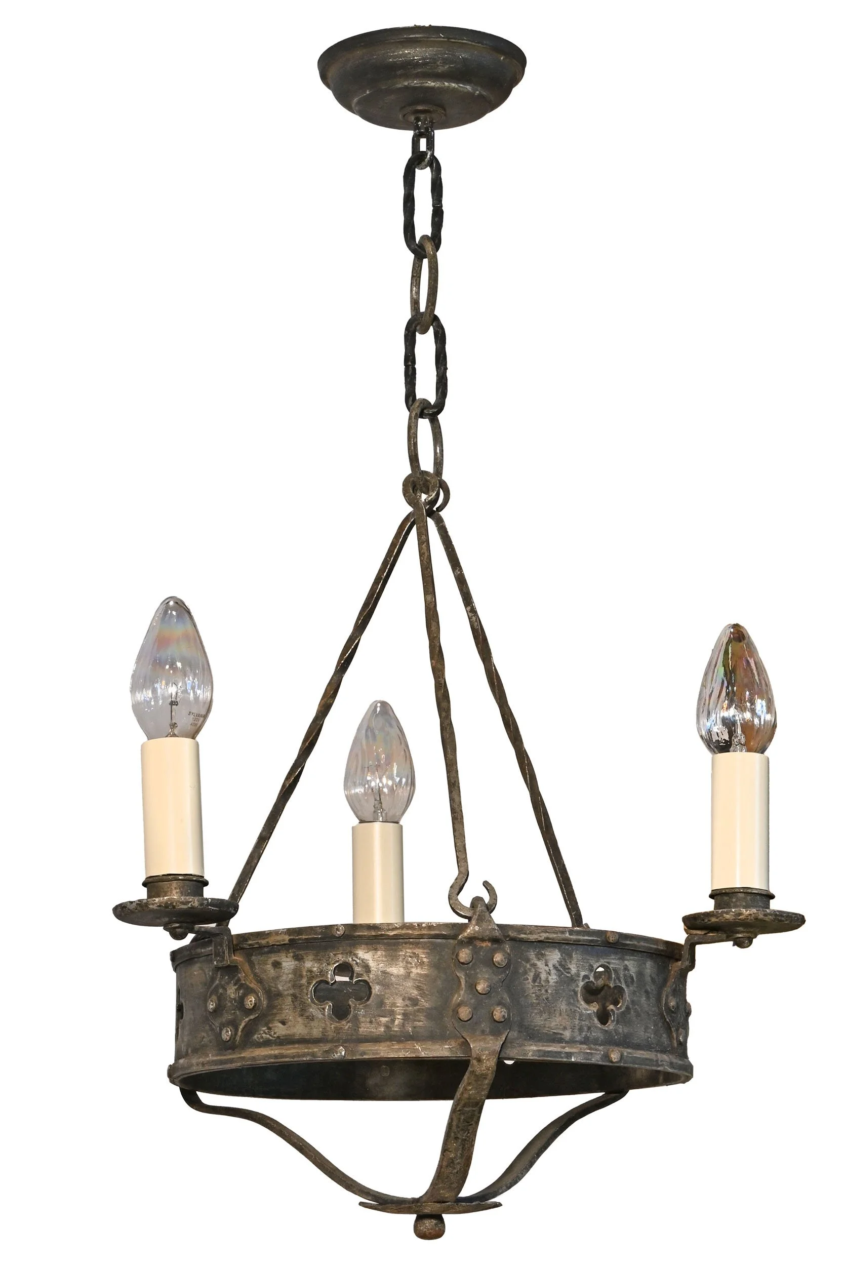 24585 3 candle cast iron tudor ring chandelier 1.jpg