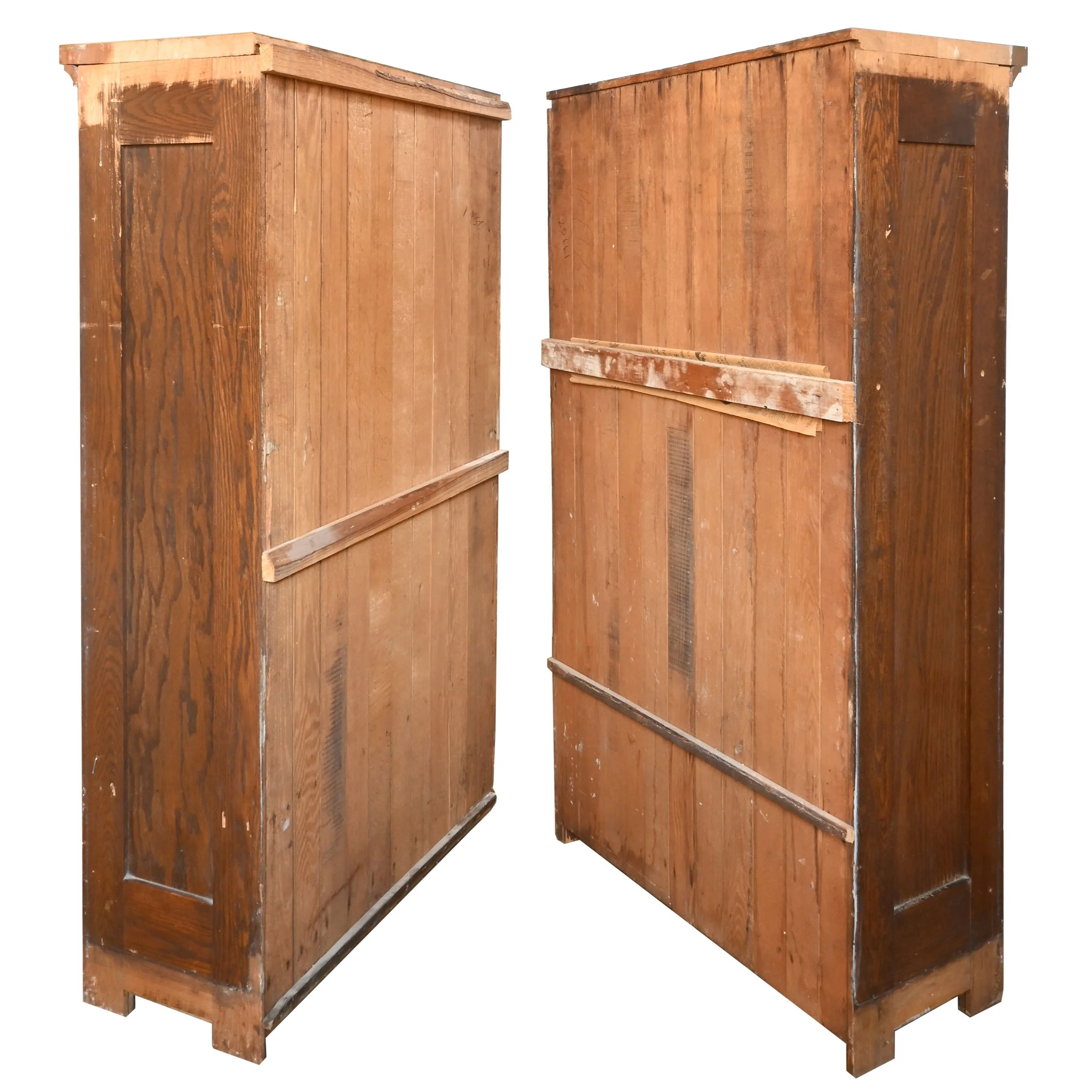 25661 light wash oak room divider cabinet pair 4.jpg