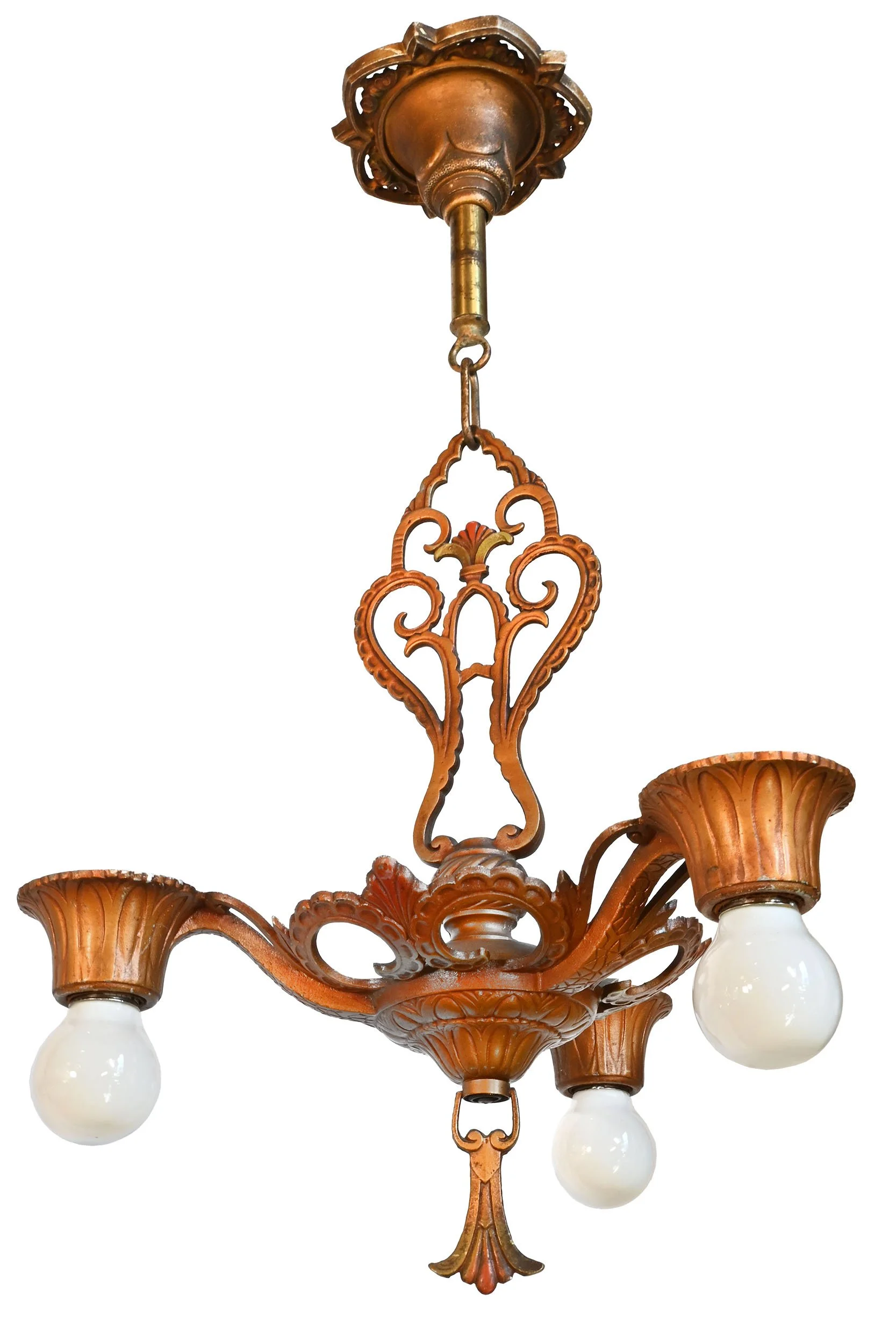 27336 polychrome three bare bulb chandelier 1.jpg