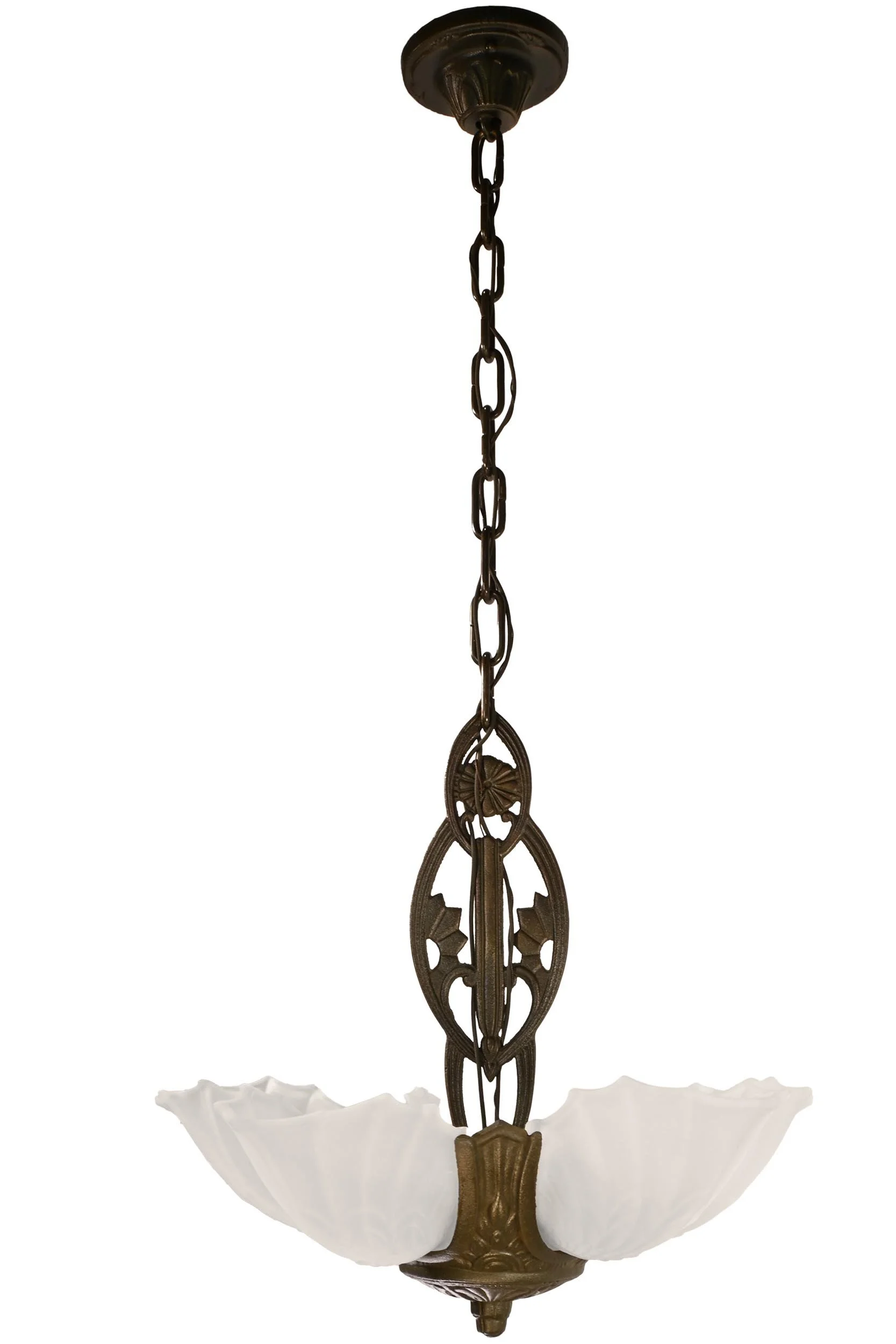 62150 five slipper shade chandelier recast 2.jpg