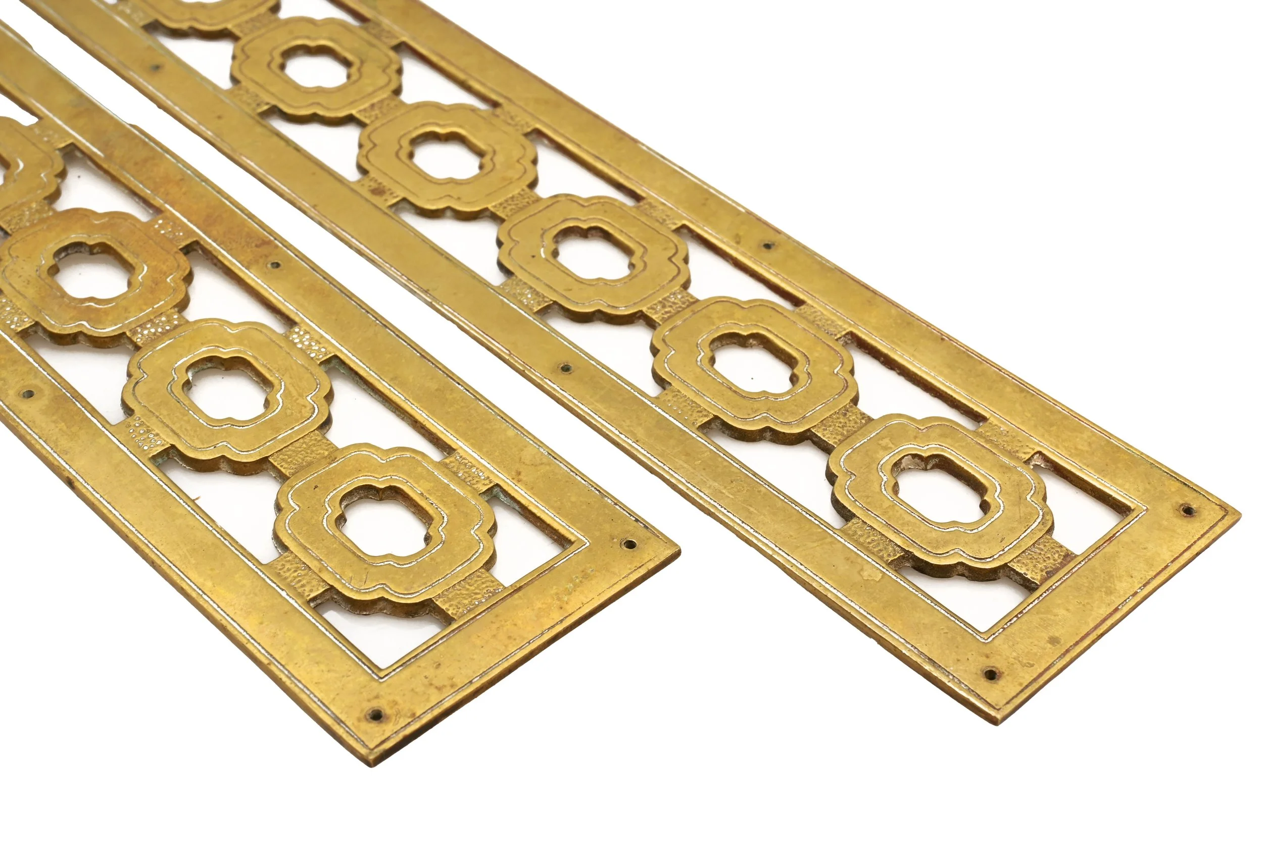 27239 cast brass open weave geometric push plate pair 2.jpg