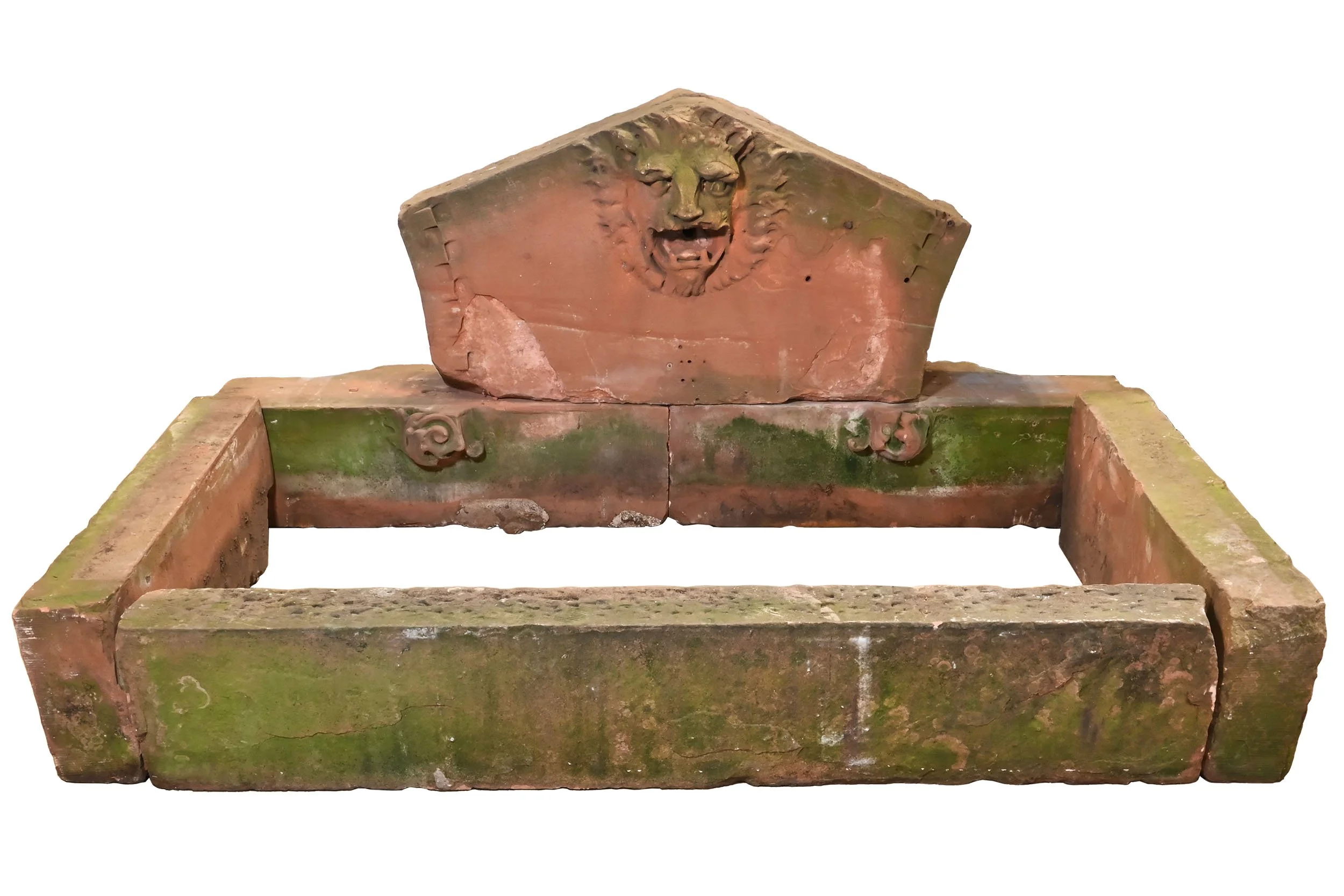 27654 carved brownstone lion's head fountain 1.jpg