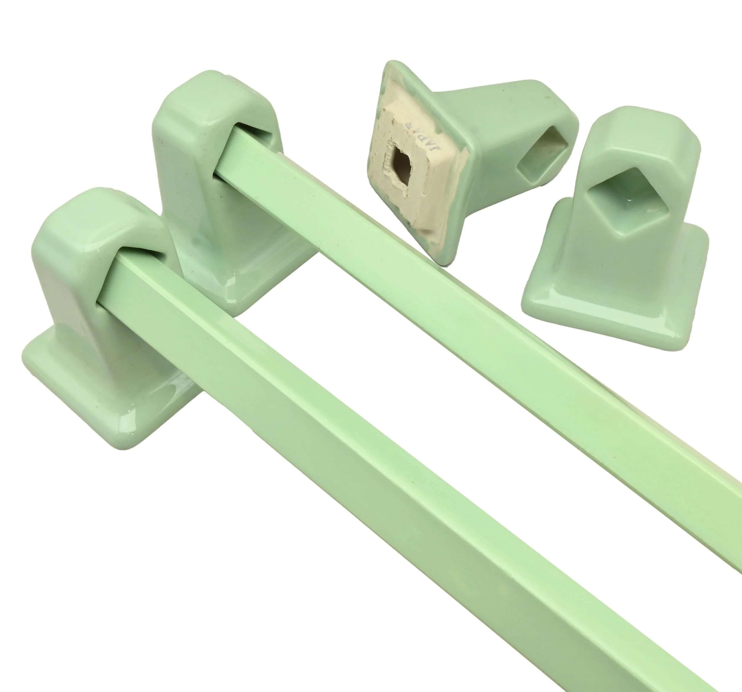 27453 porcelain mint green towelbars newoldstock 1.jpg