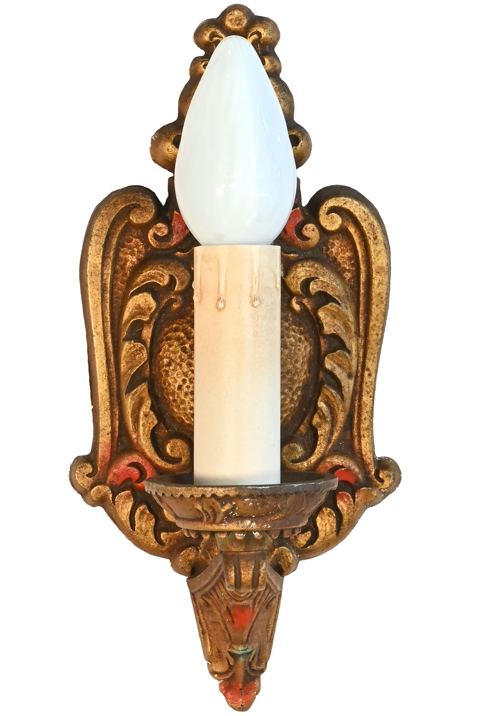 27342 moe bros polychrome cast iron single sconce 1.jpg