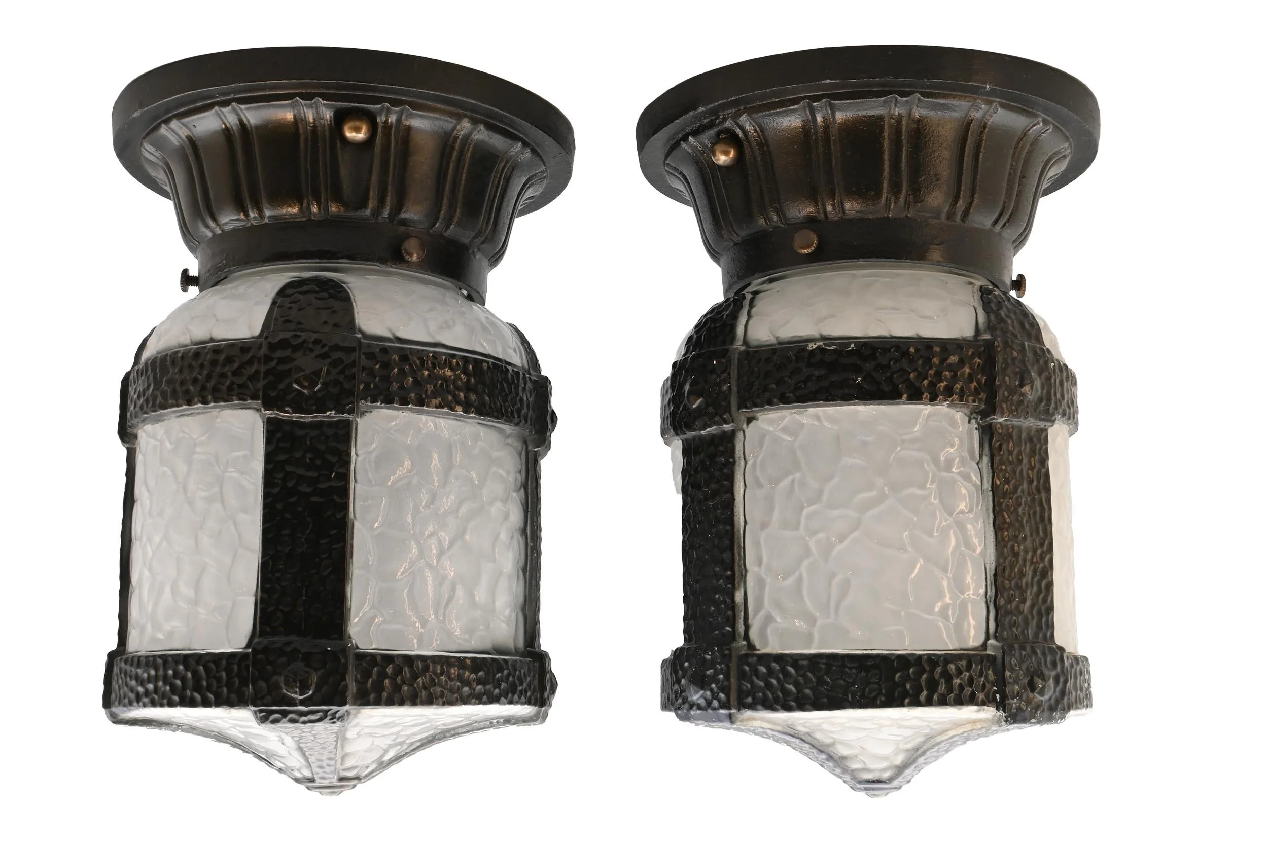 27860 flush ceiling lanterns with textured glass shade 1.jpg