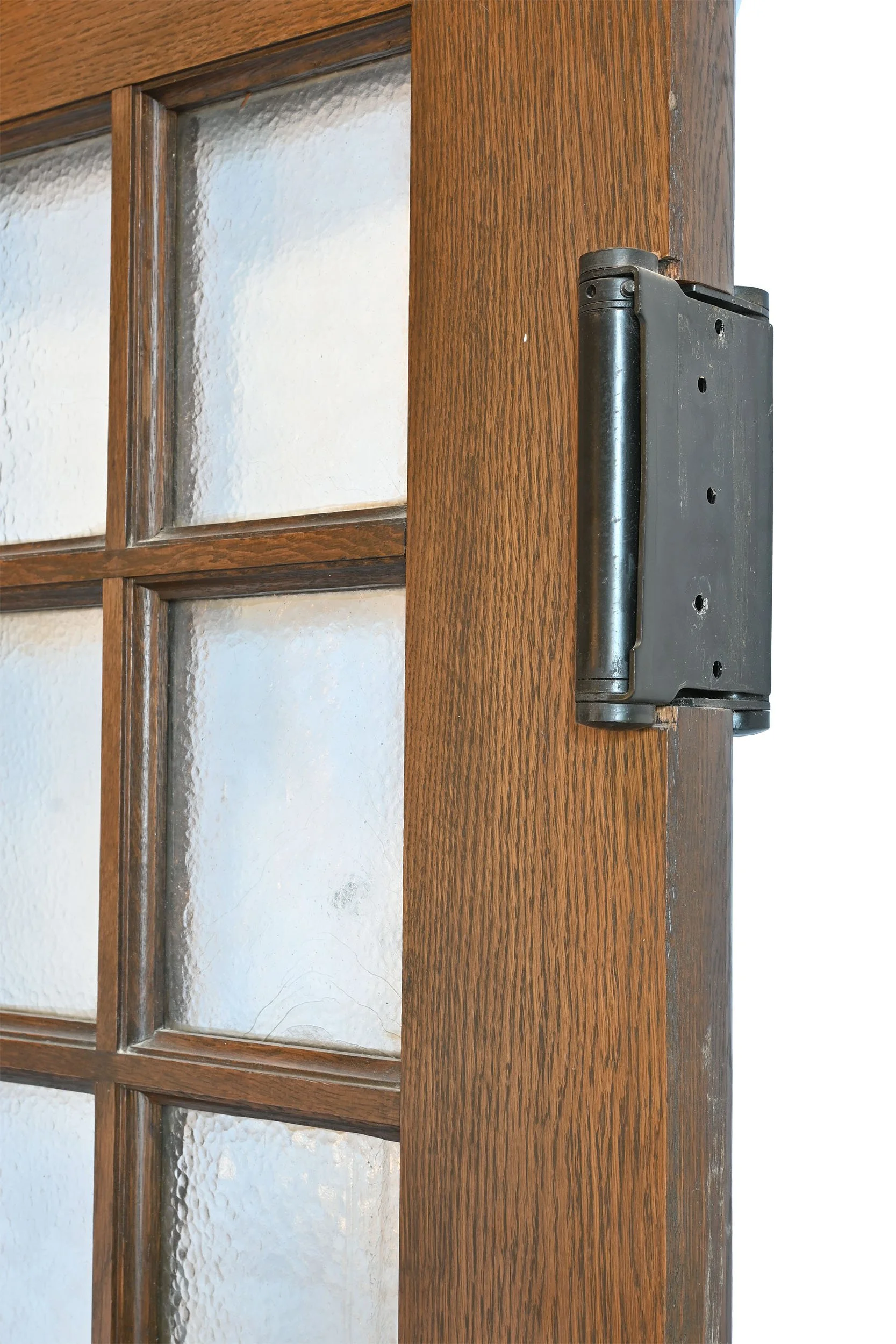 27260 oak half view swinging door with 12 textured pane 4.jpg